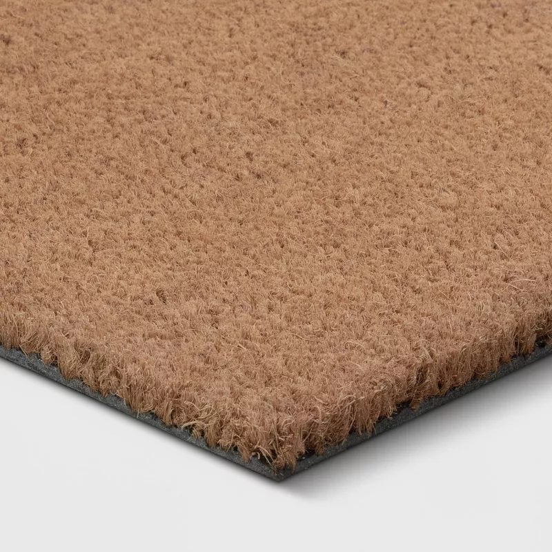 1'6"x2'6" Solid Doormat Beige - Room Essentials™ - Image 3