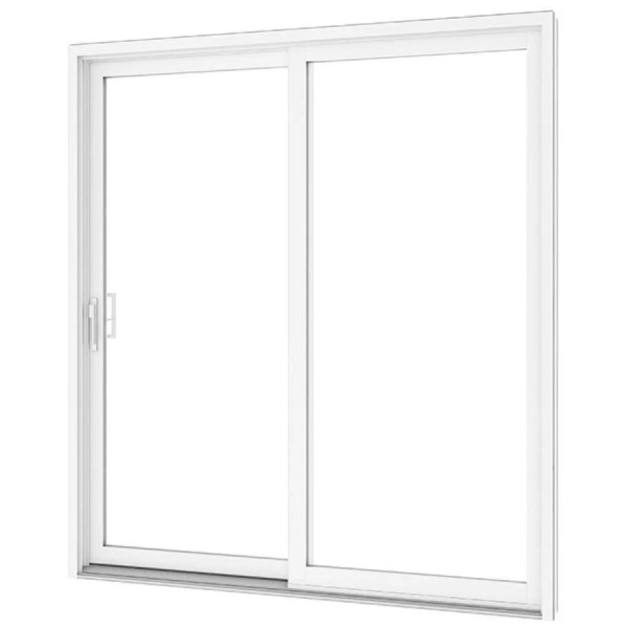 2 Panel Sliding White Patio Door (Custom) - Image 6