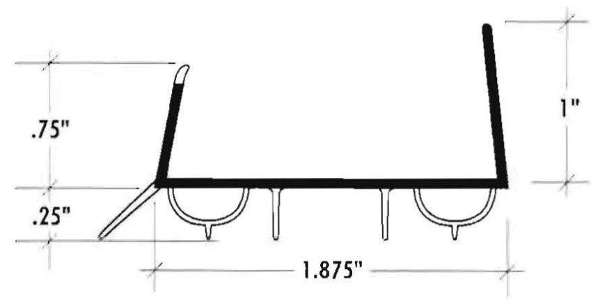 36" Universal Wrap-Around Door Sweep - Image 4
