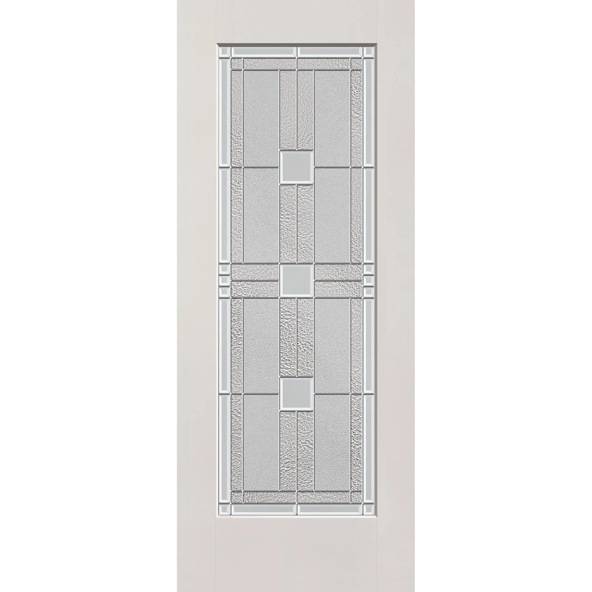 Austin Flush Glazed Fiberglass Entry Door - Full Lite (32" x 80") - Image 2