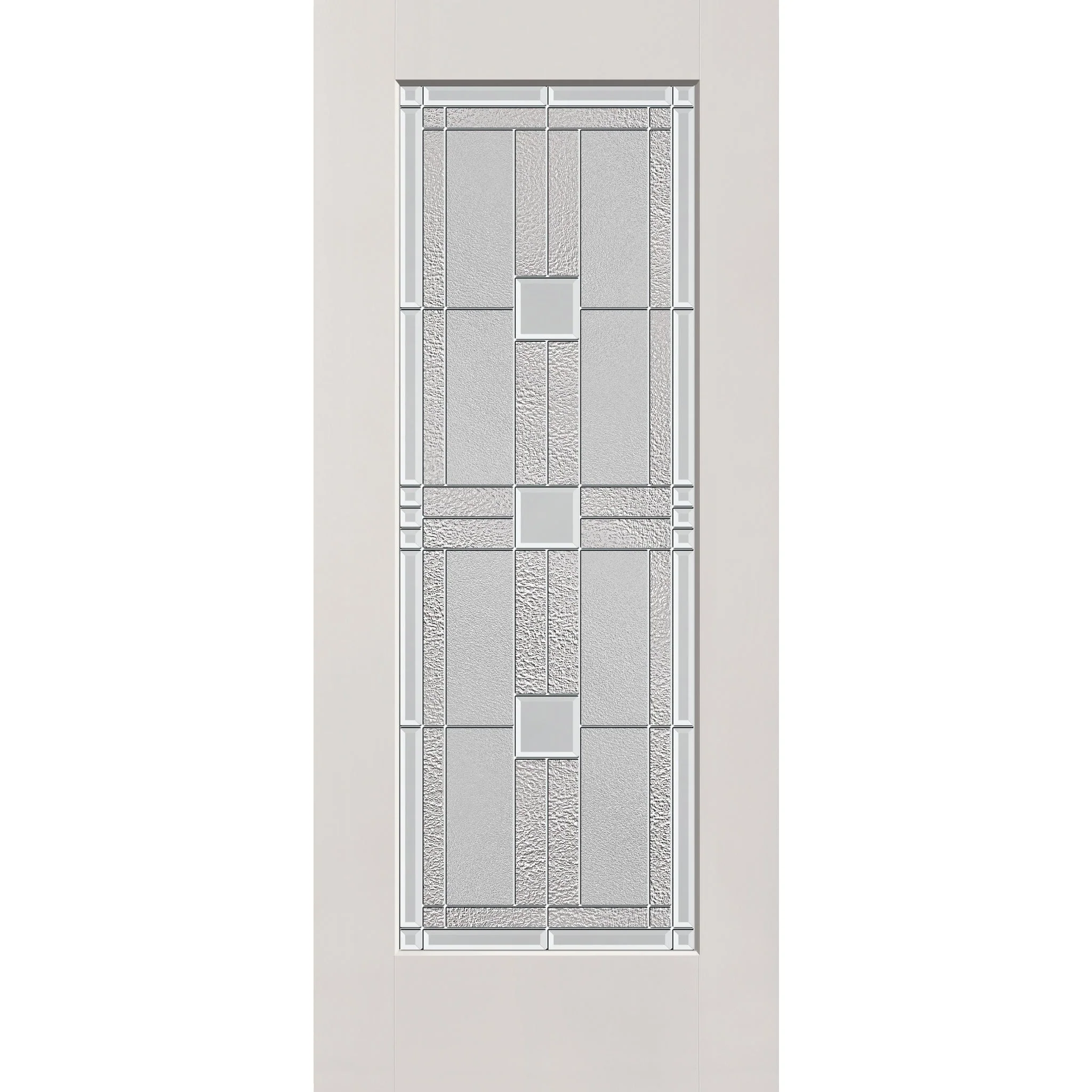 Austin Flush Glazed Fiberglass Entry Door - Full Lite (34" x 80") - Image 2