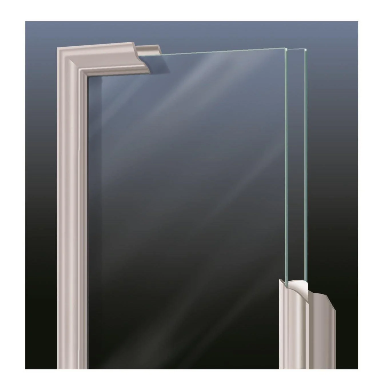 Clear 5 Lite Glass and Frame Kit (Full Sidelite) - Image 3