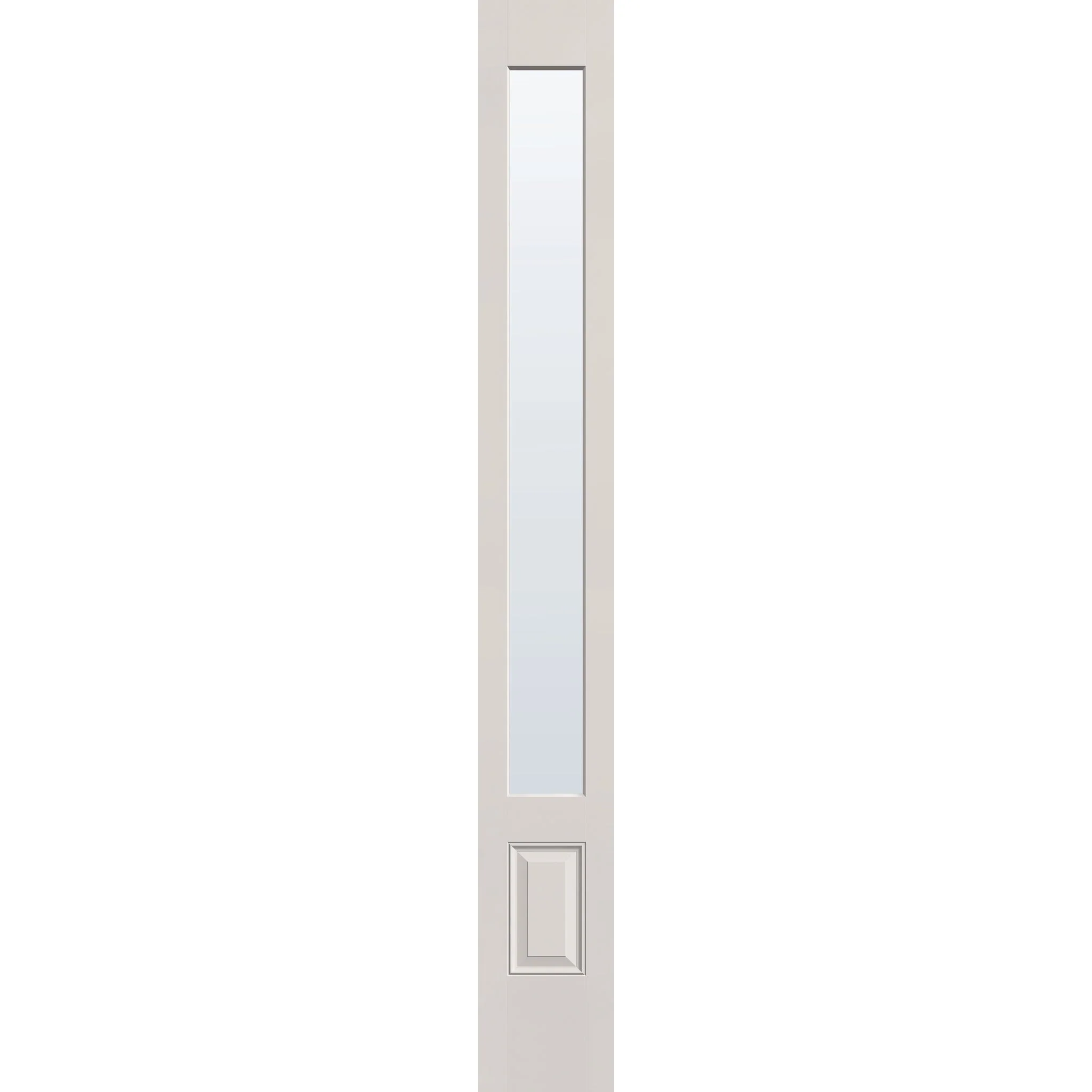 Clear Flush Glazed Fiberglass Sidelite Panel - 3/4 Lite (12" x 96") - Image 2
