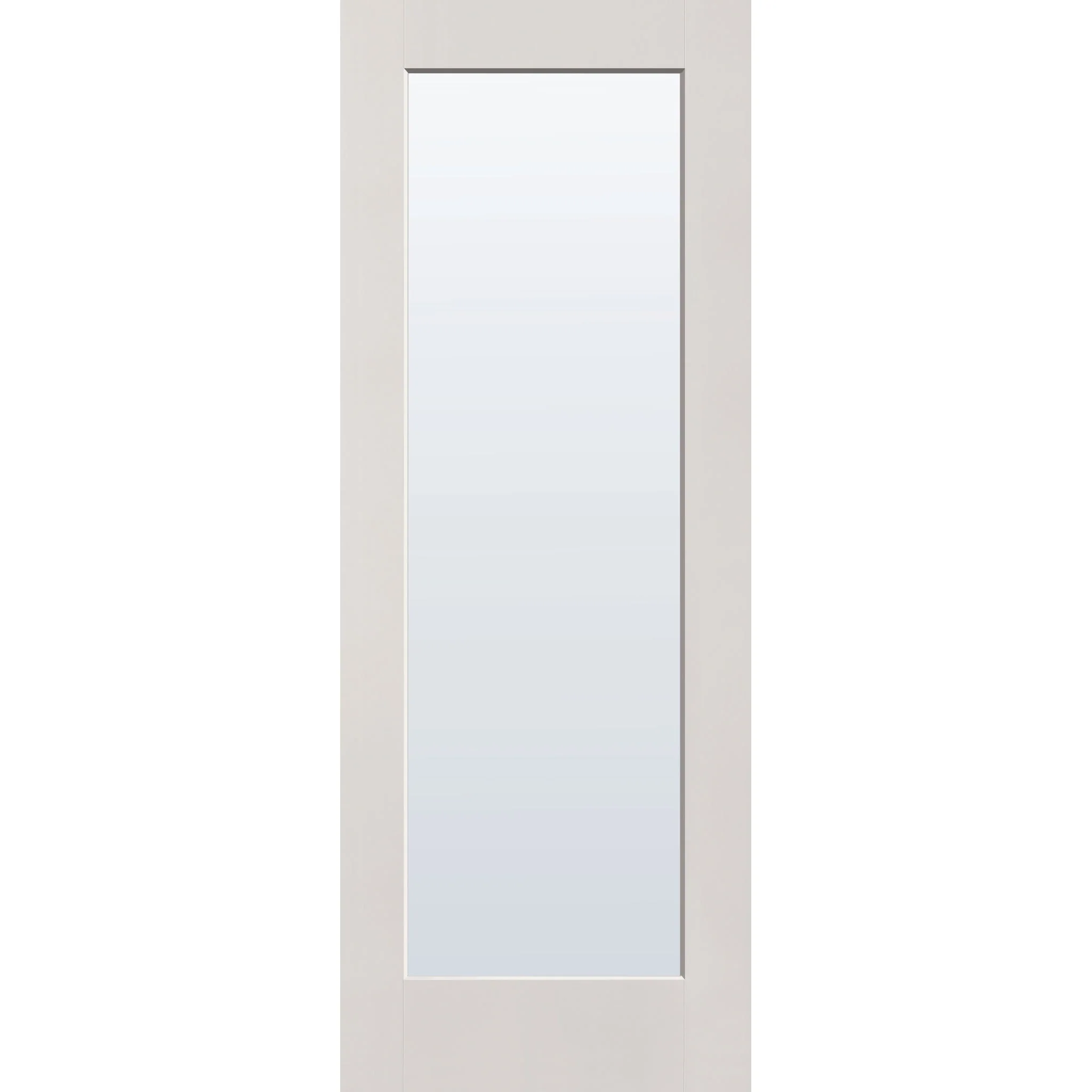 Clear Flush Glazed Hurricane-Rated Fiberglass Entry Door - Full Lite (36" x 96") - Image 3