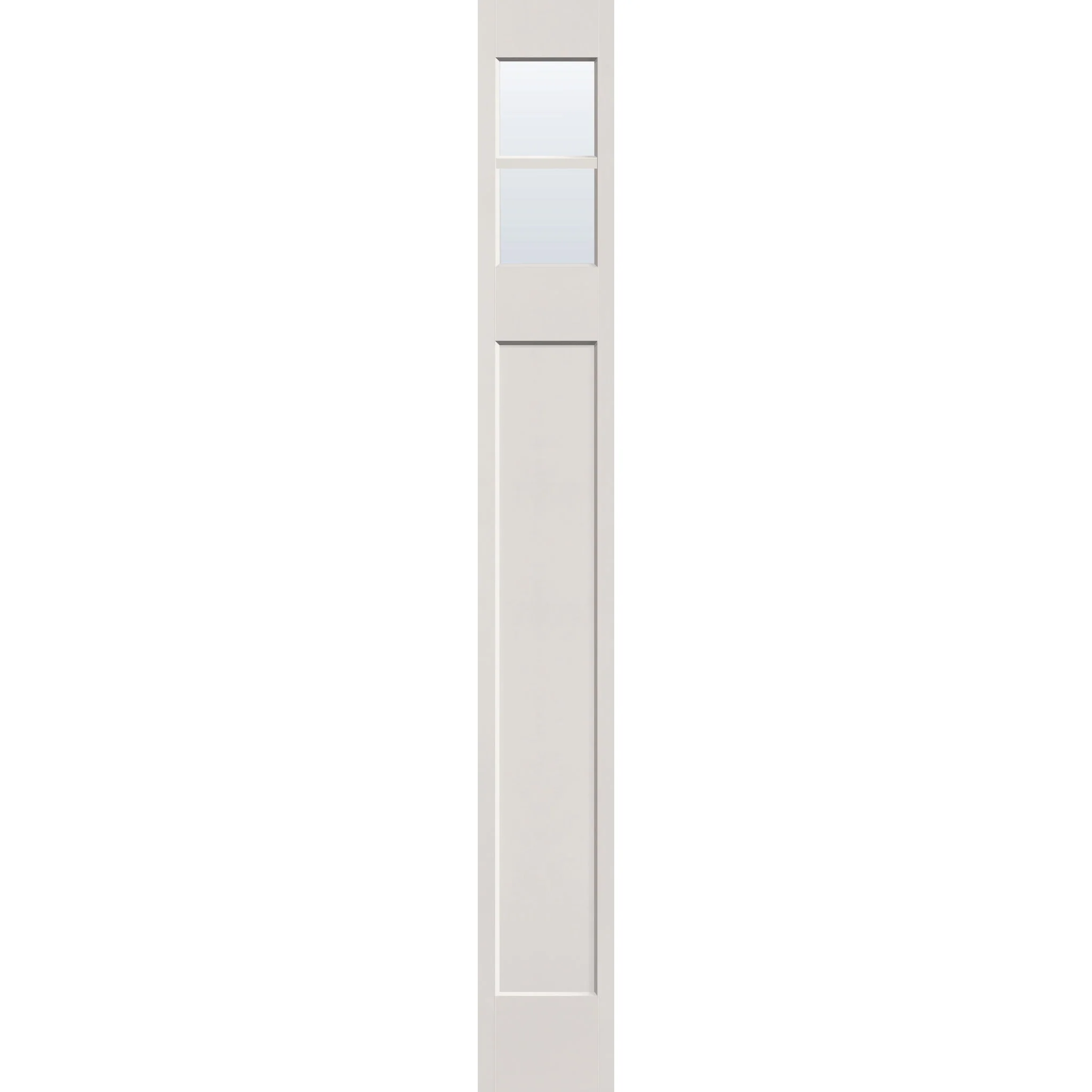 Clear Flush Glazed Hurricane-Rated Fiberglass Sidelite Panel - Craftsman (12" x 96") - Image 2