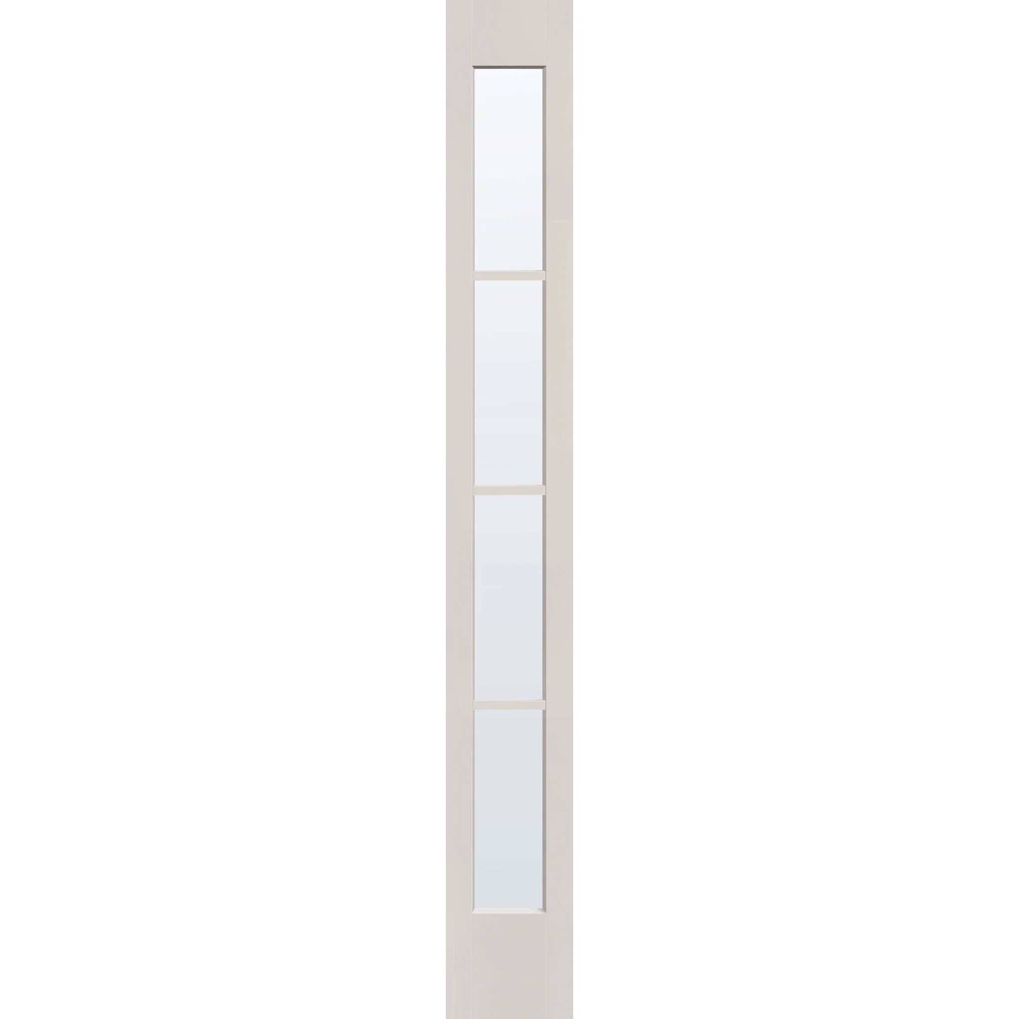 Clear Flush Glazed Hurricane-Rated Fiberglass Sidelite Panel - Full Lite (12" x 96") - Image 2