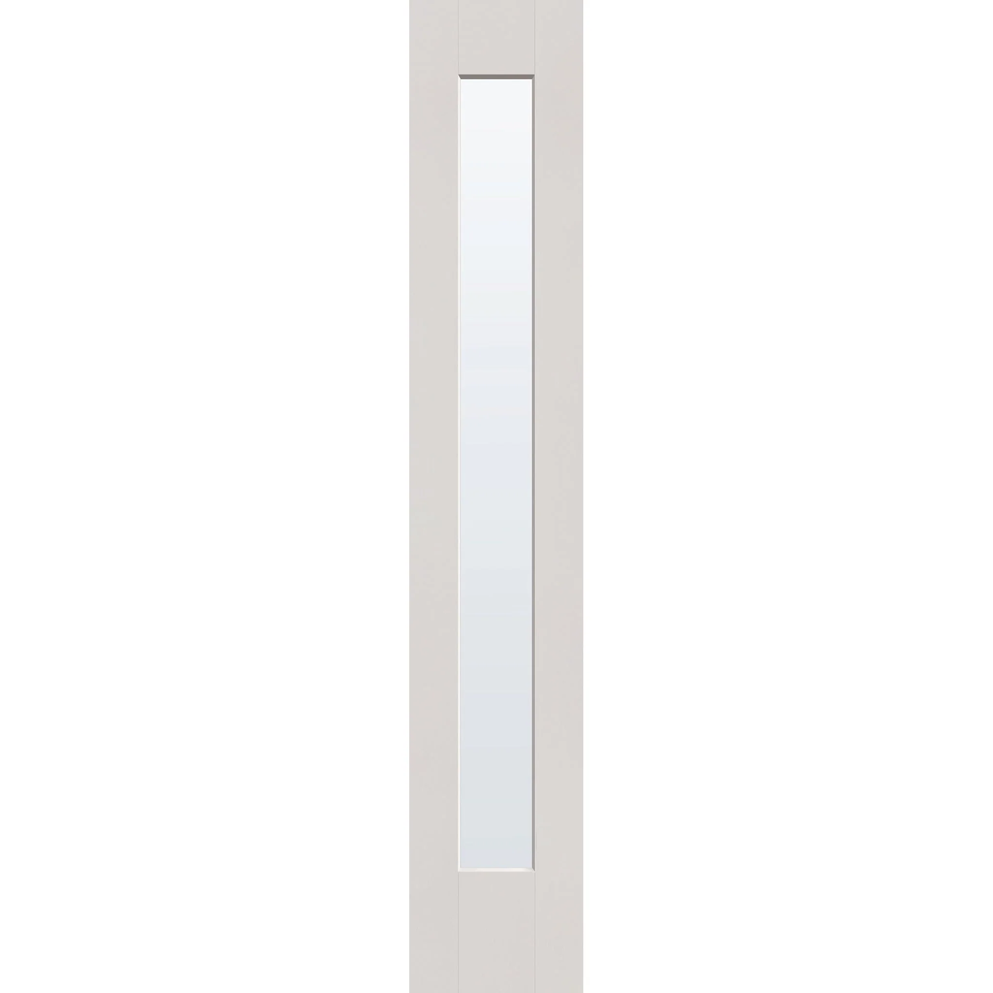Clear Flush Glazed Hurricane-Rated Fiberglass Sidelite Panel - Full Lite (14" x 80") - Image 2