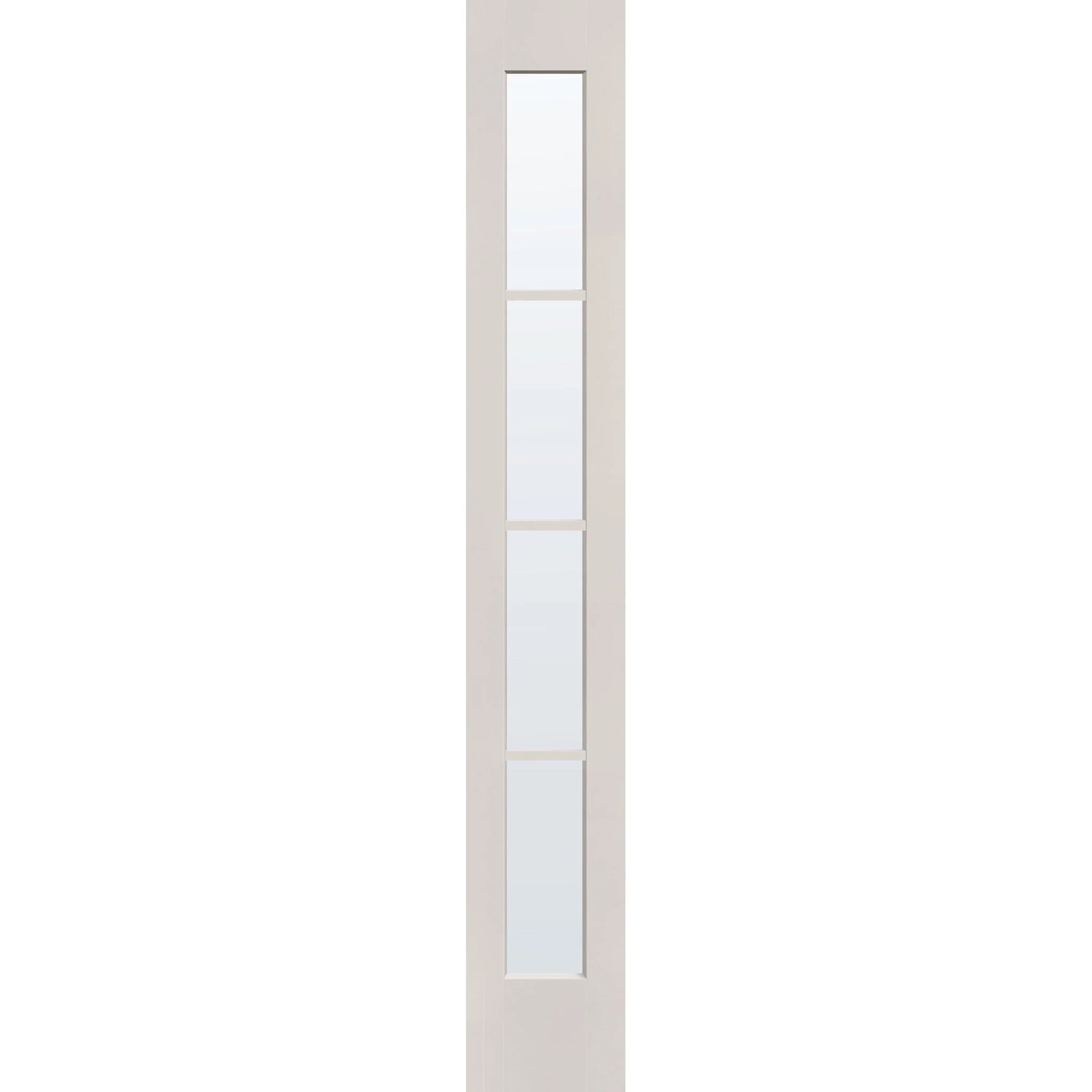 Clear Flush Glazed Hurricane-Rated Fiberglass Sidelite Panel - Full Lite (14" x 96") - Image 2
