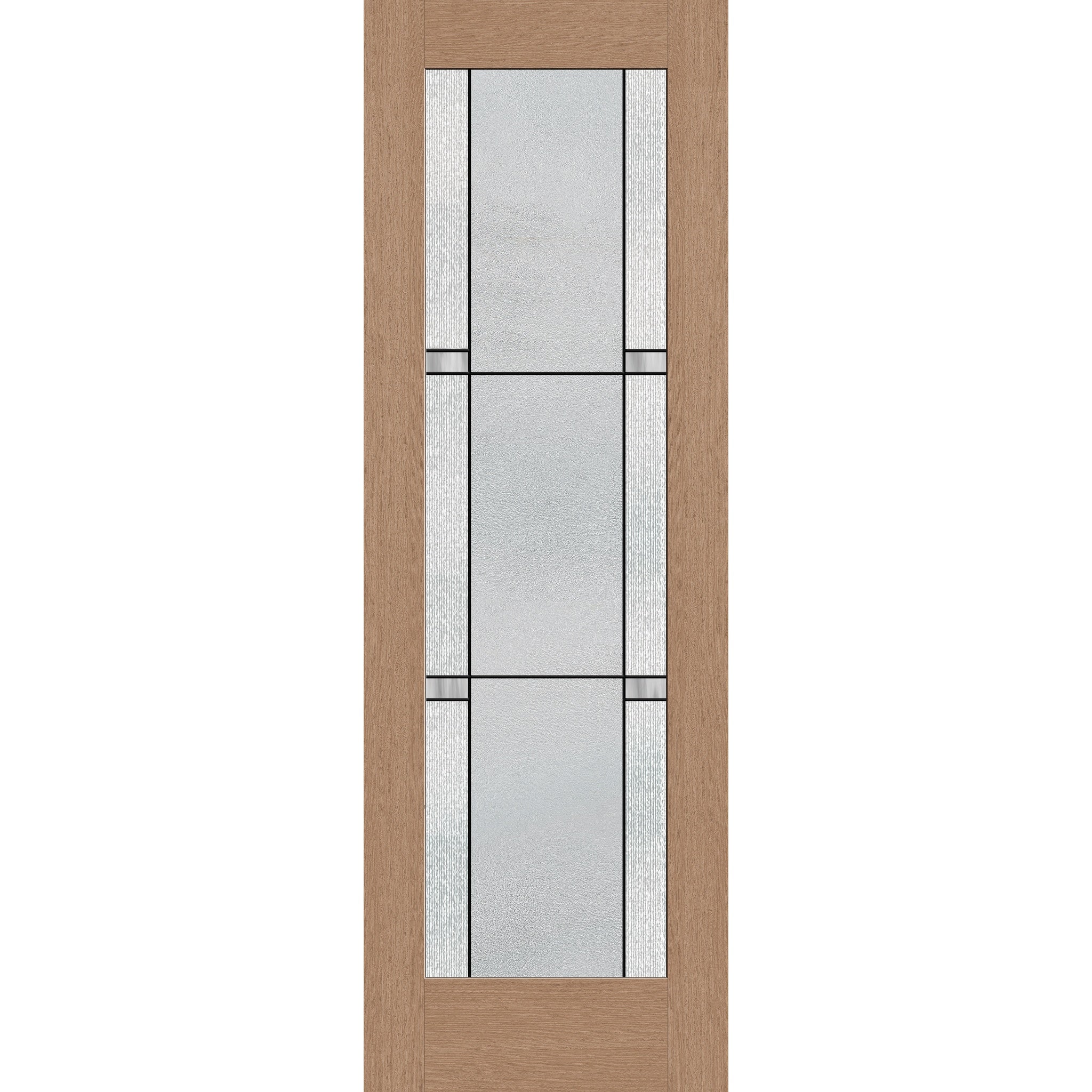 Dexter Flush Glazed Fiberglass Entry Door - Full Lite (32" x 96")
