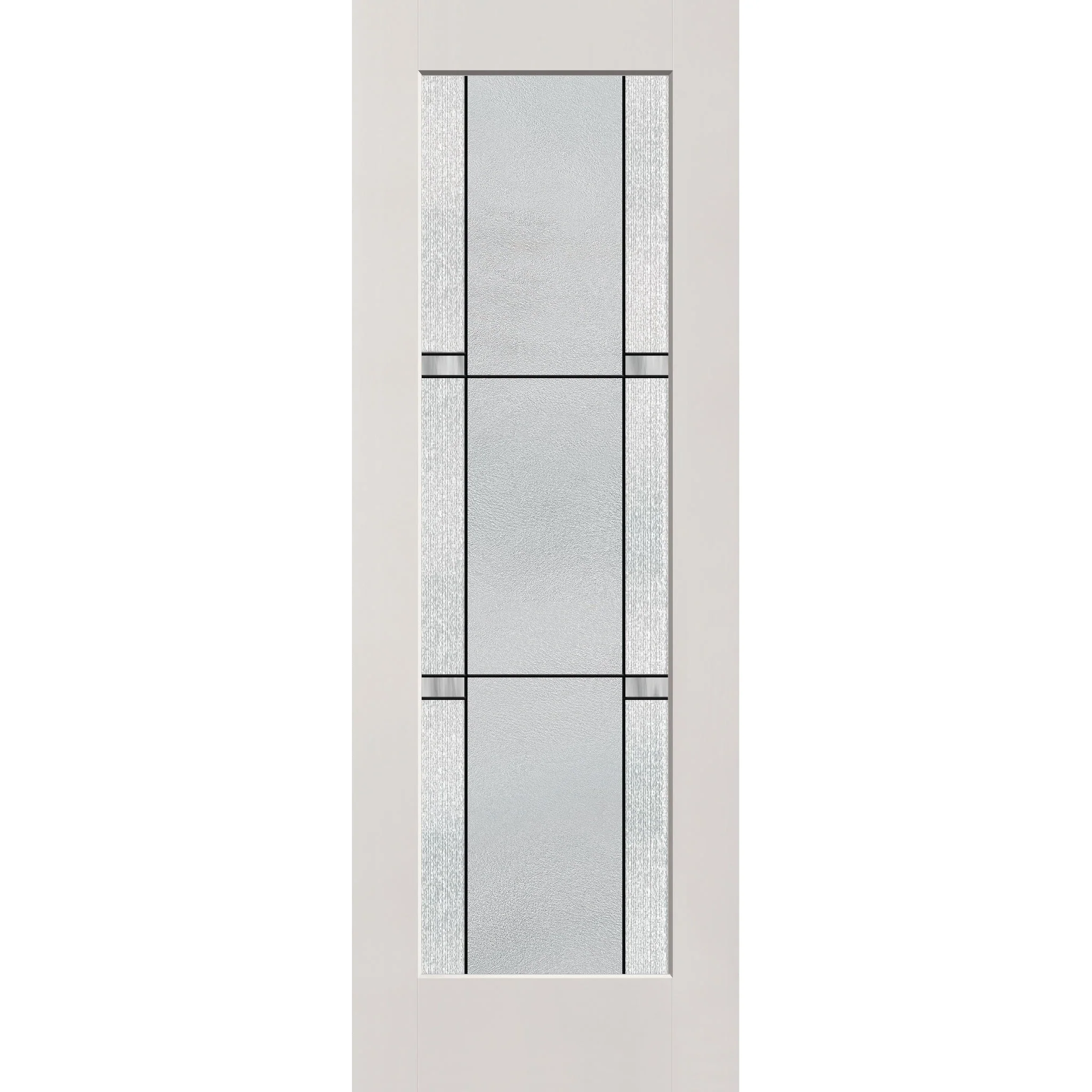 Dexter Flush Glazed Fiberglass Entry Door - Full Lite (34" x 96") - Image 2