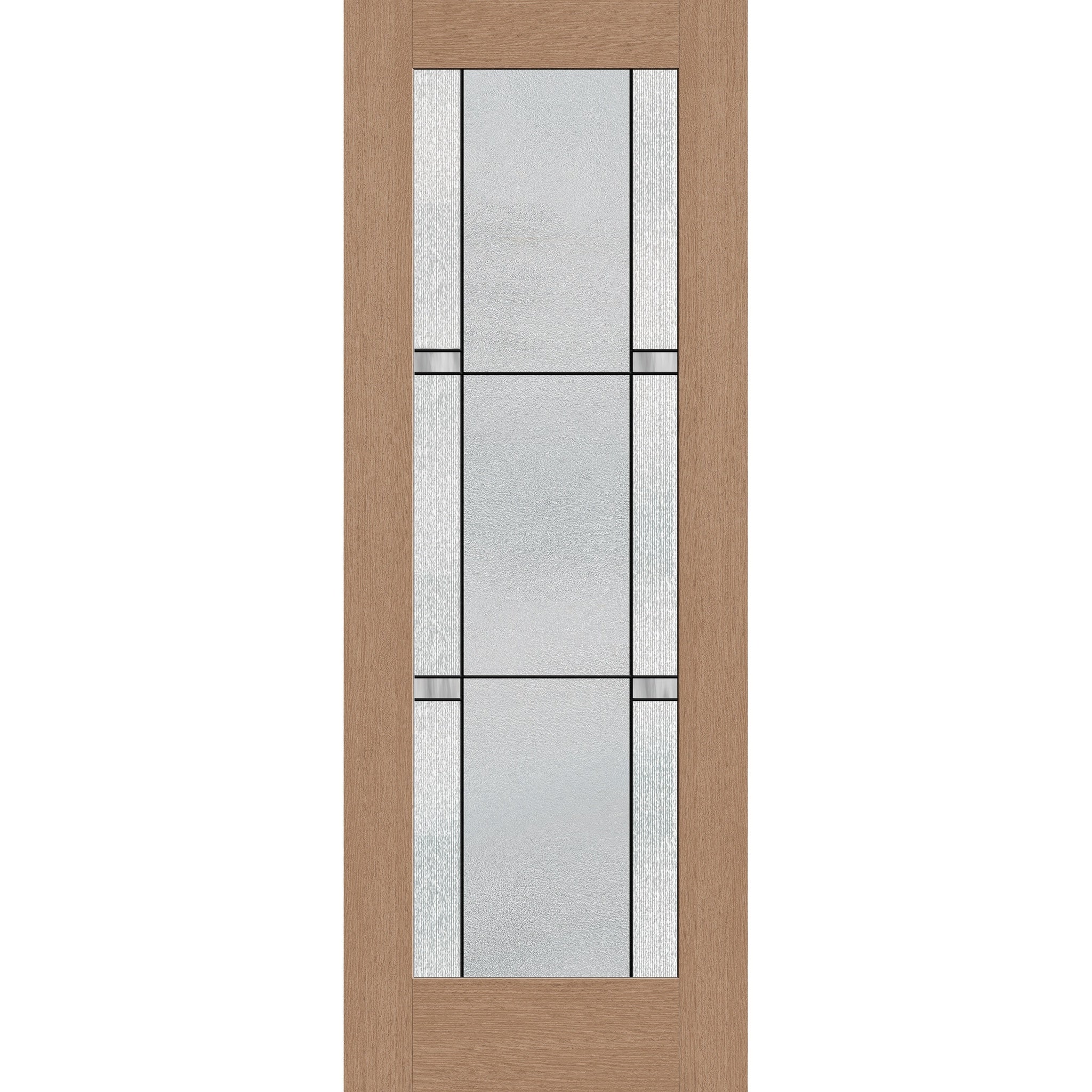 Dexter Flush Glazed Fiberglass Entry Door - Full Lite (36" x 96")