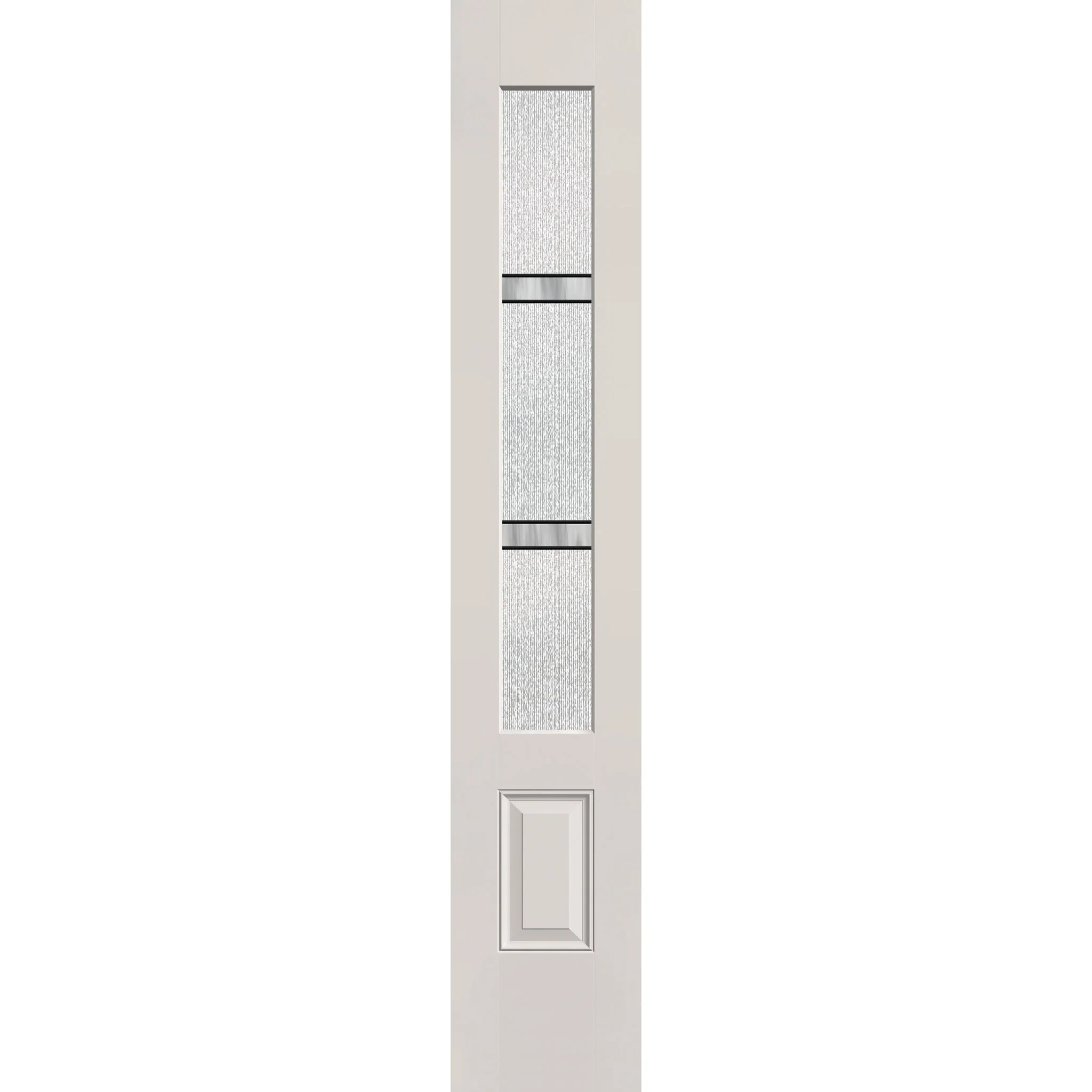 Dexter Flush Glazed Fiberglass Sidelite Panel - 3/4 Lite (14" x 80") - Image 2