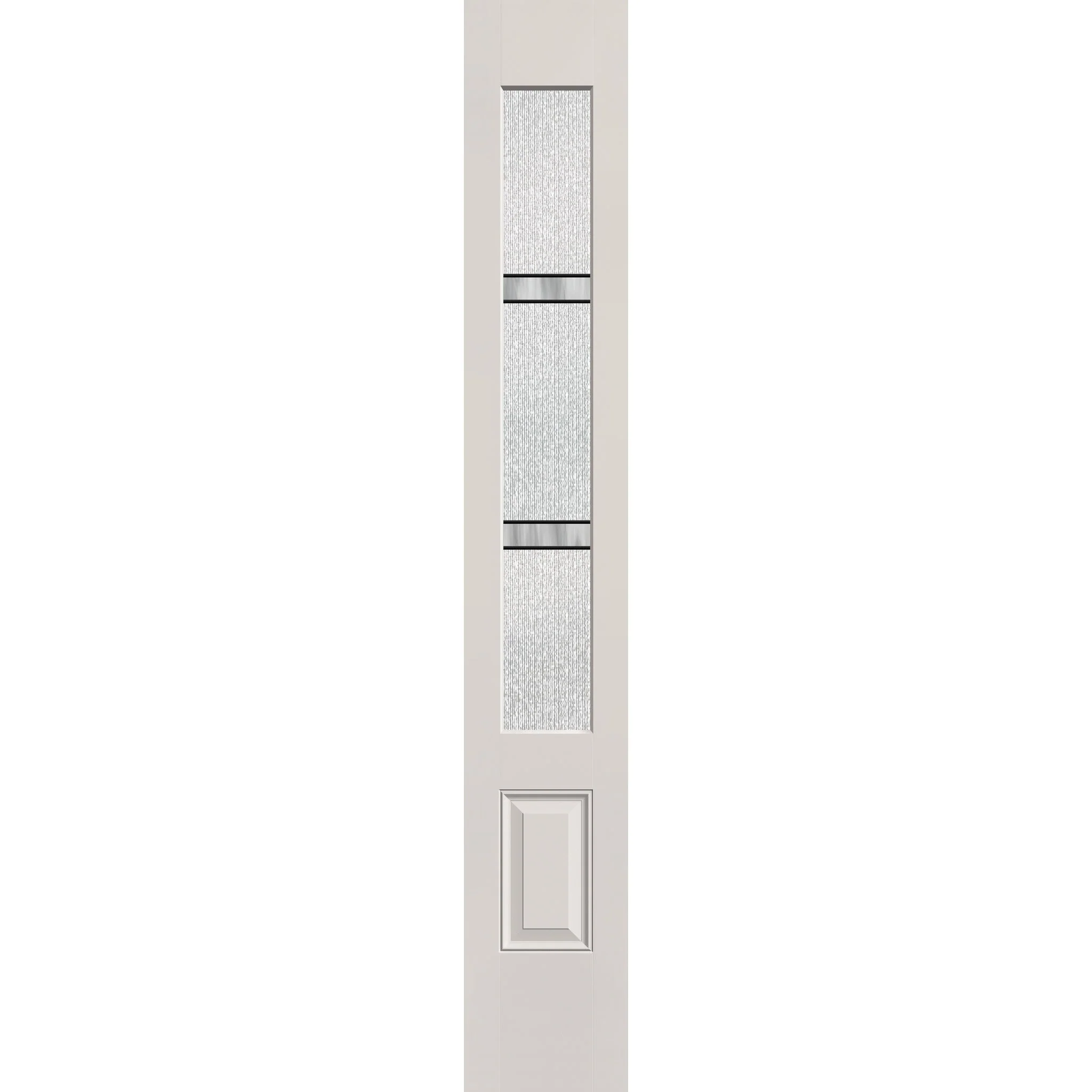 Dexter Flush Glazed Hurricane-Rated Fiberglass Sidelite Panel - 3/4 Lite (12" x 80") - Image 2