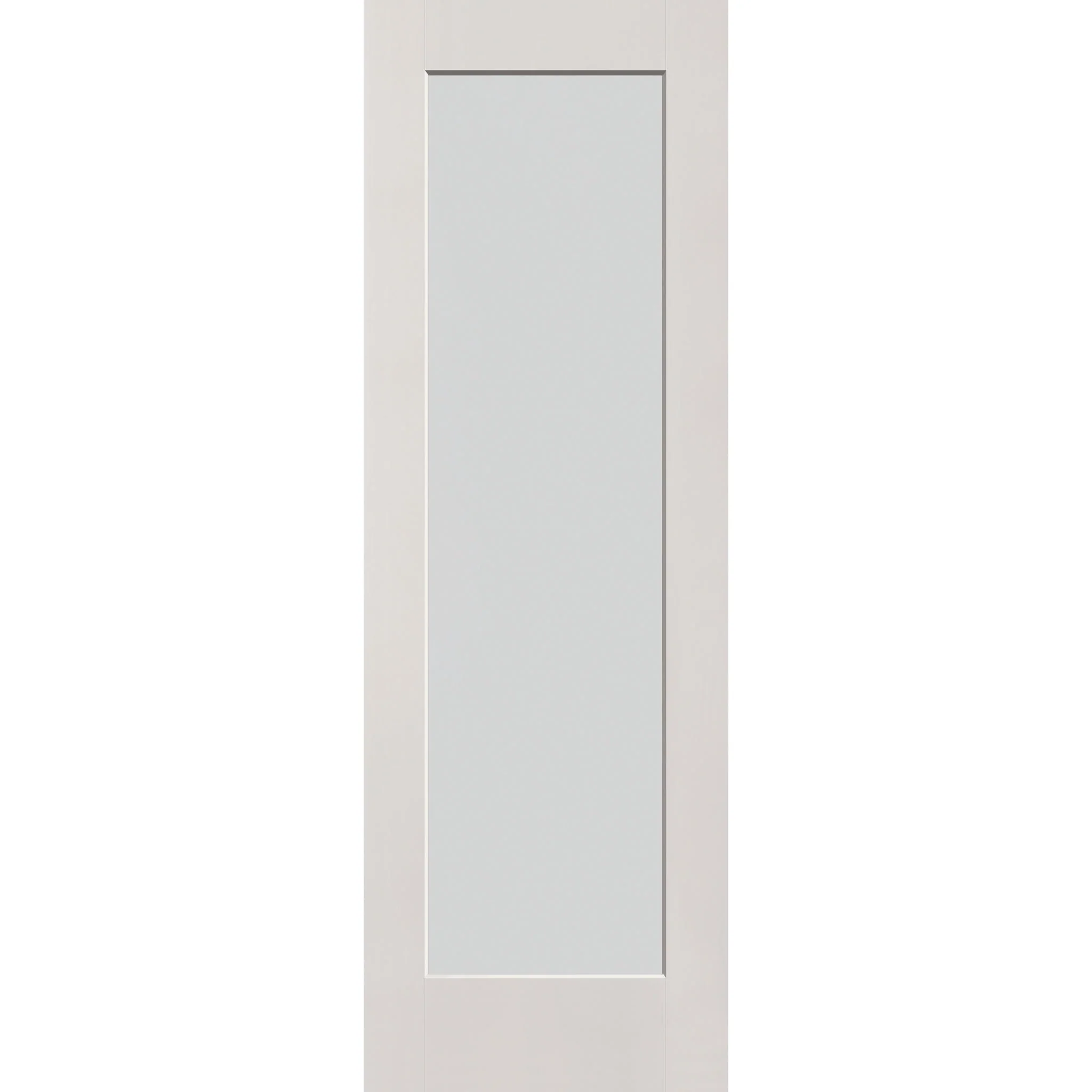 Frost Flush Glazed Fiberglass Entry Door - Full Lite (32" x 96") - Image 2