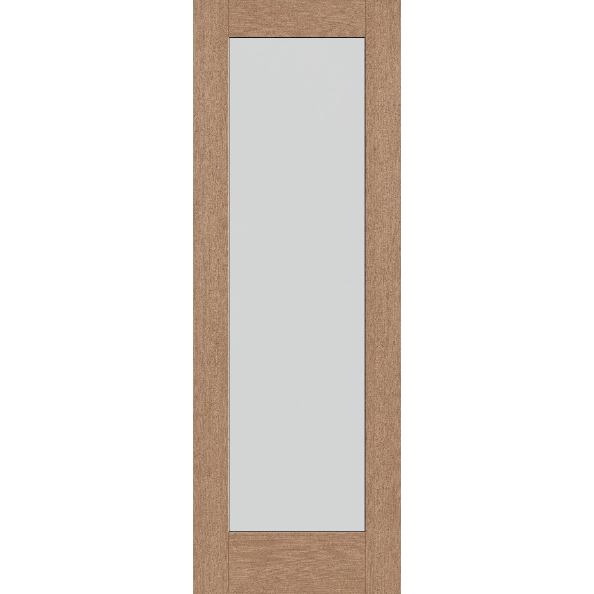 Frost Flush Glazed Fiberglass Entry Door - Full Lite (34" x 96") - Image 2