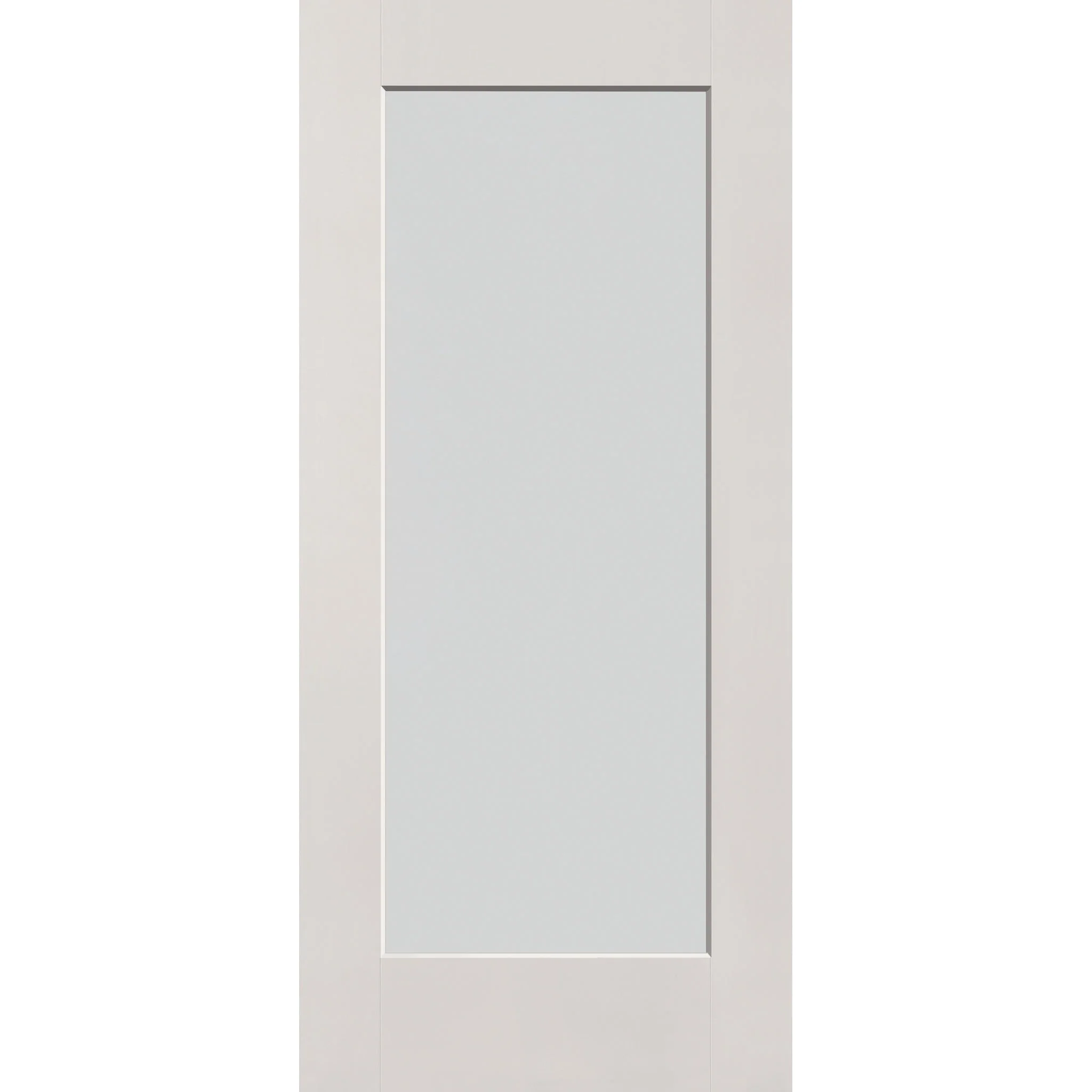Frost Flush Glazed Fiberglass Entry Door - Full Lite (36" x 80") - Image 3