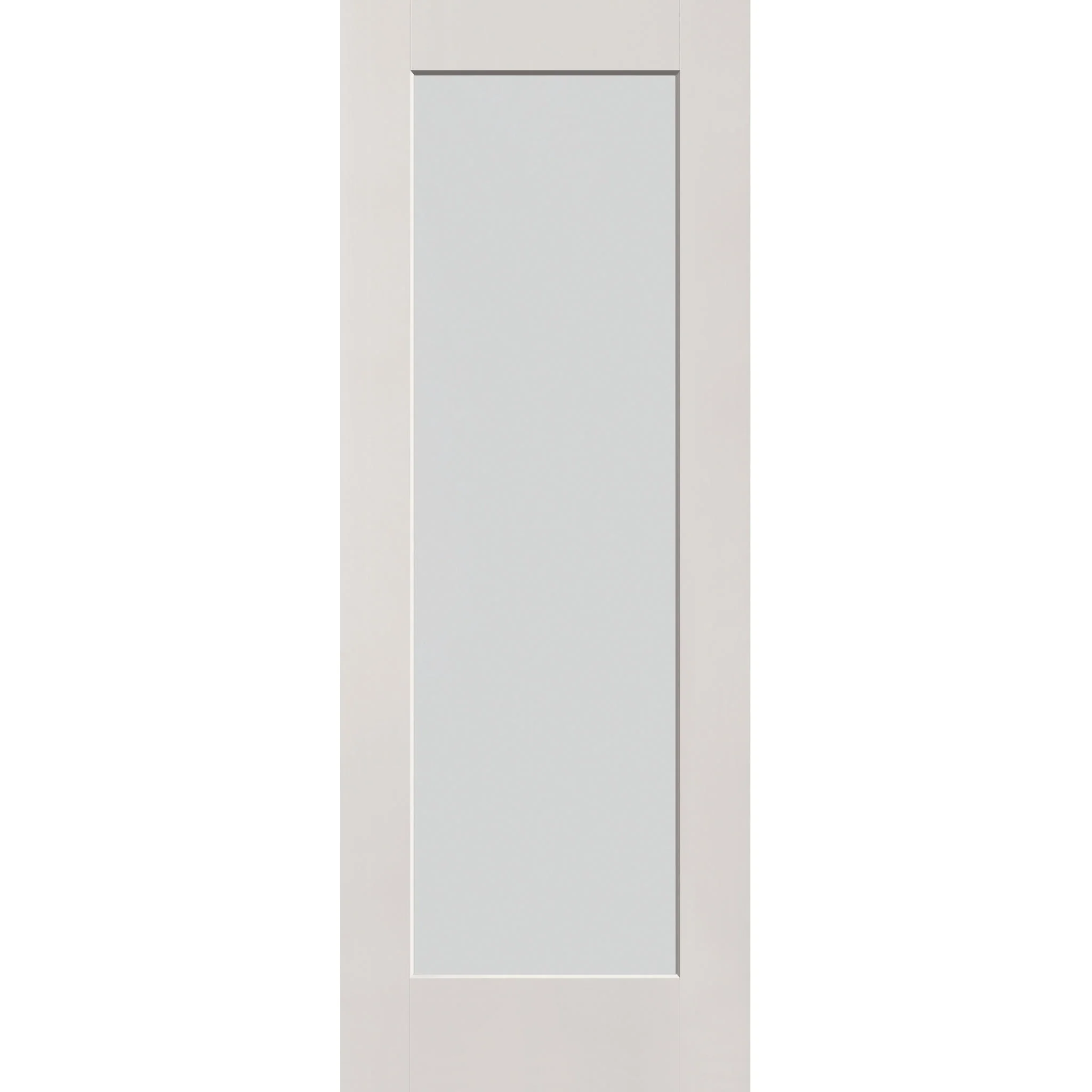 Frost Flush Glazed Fiberglass Entry Door - Full Lite (36" x 96") - Image 4