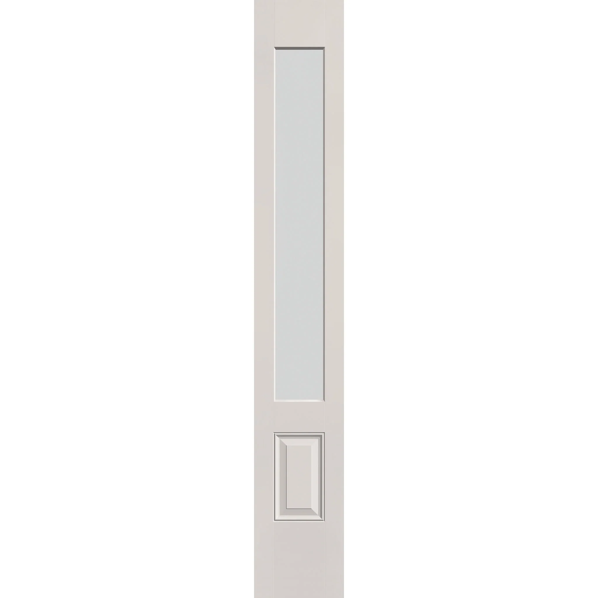 Frost Flush Glazed Fiberglass Sidelite Panel - 3/4 Lite (12" x 80") - Image 2
