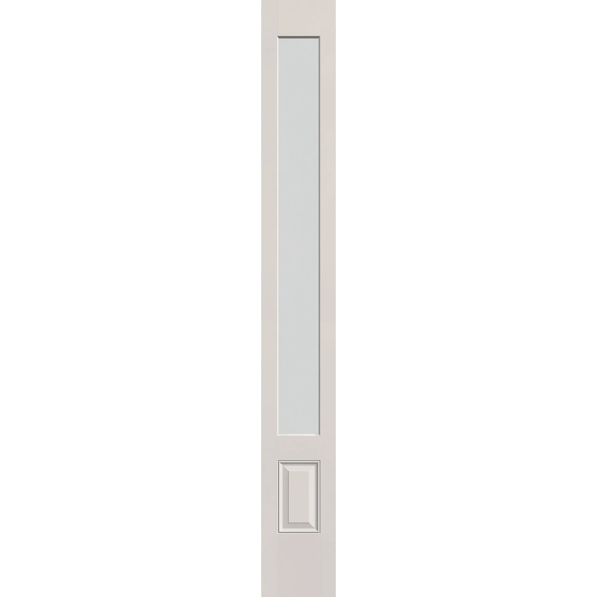 Frost Flush Glazed Fiberglass Sidelite Panel - 3/4 Lite (12" x 96") - Image 2