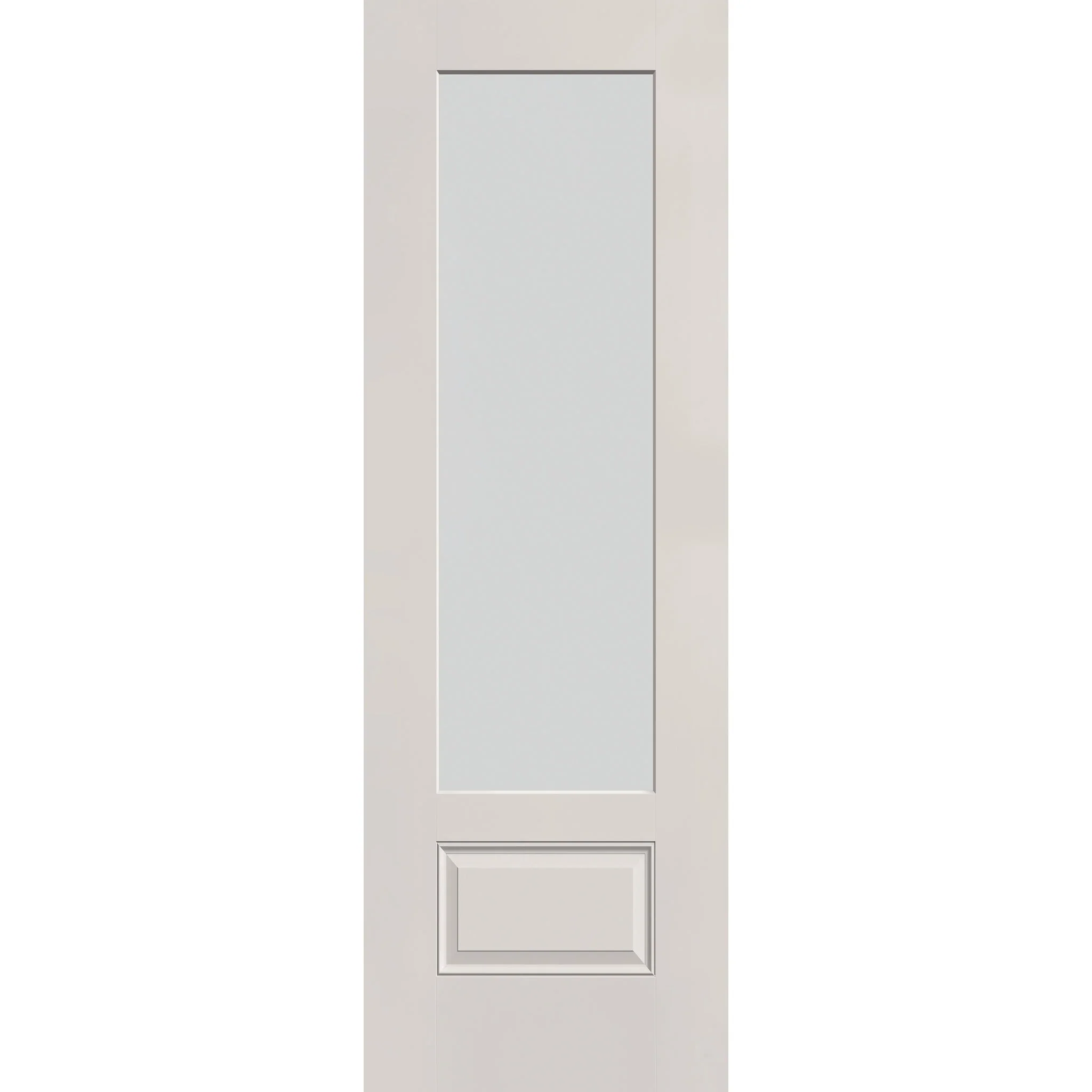 Frost Flush Glazed Hurricane-Rated Fiberglass Entry Door - 3/4 Lite (32" x 96") - Image 2