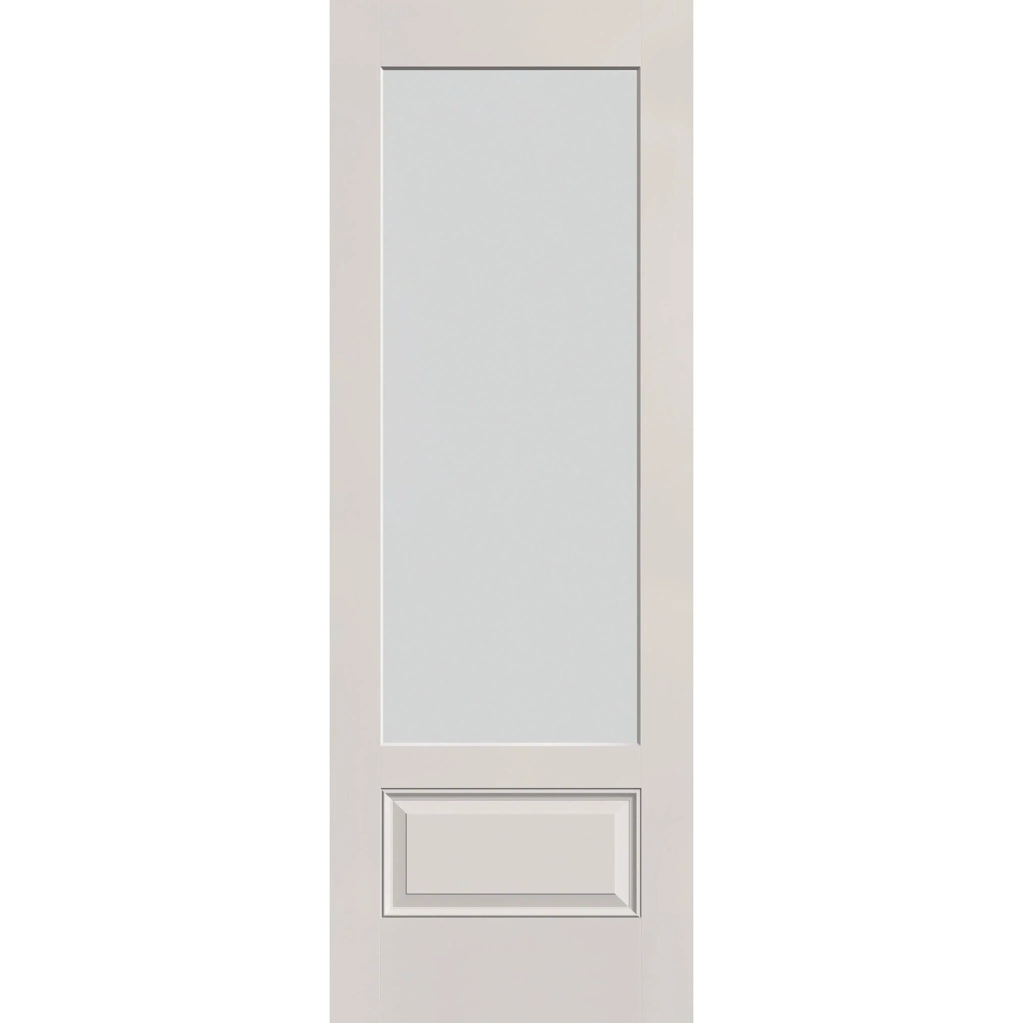 Frost Flush Glazed Hurricane-Rated Fiberglass Entry Door - 3/4 Lite (34" x 96") - Image 2