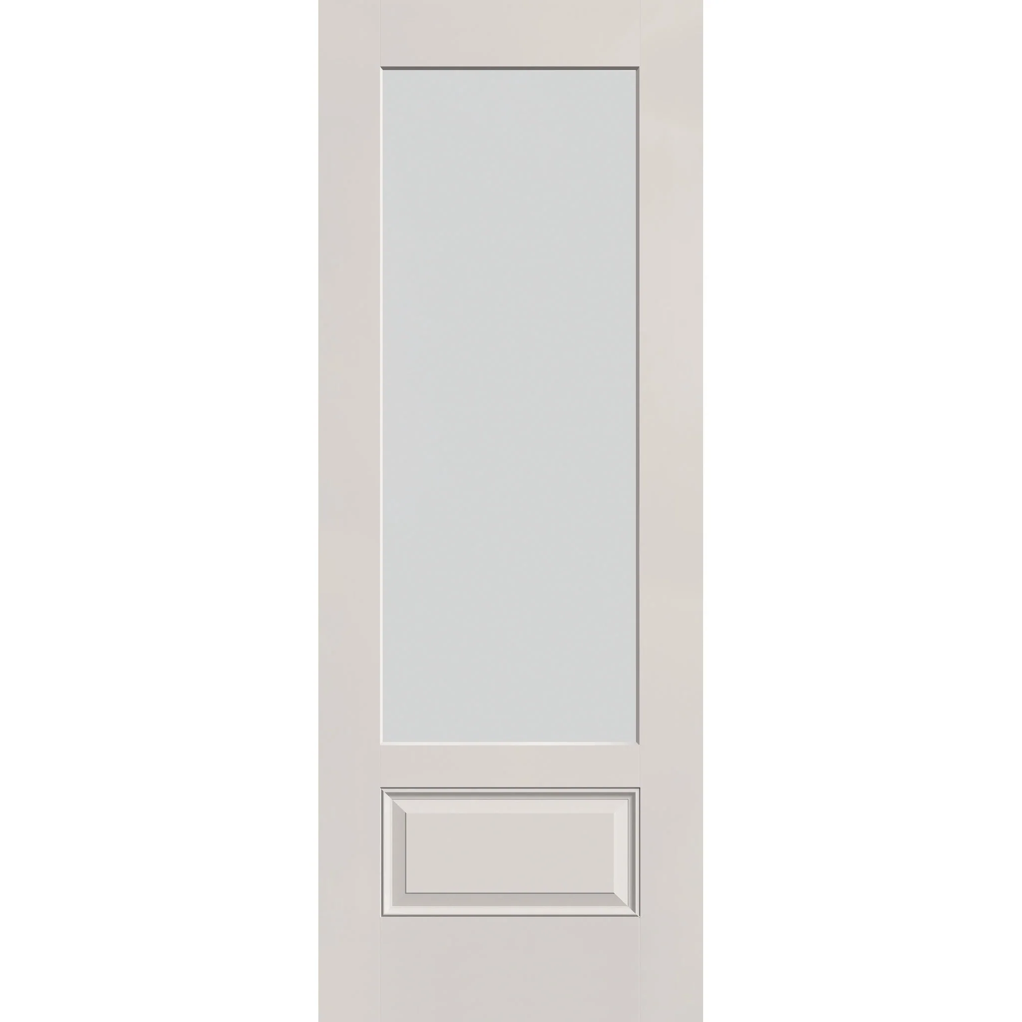 Frost Flush Glazed Hurricane-Rated Fiberglass Entry Door - 3/4 Lite (36" x 96") - Image 2