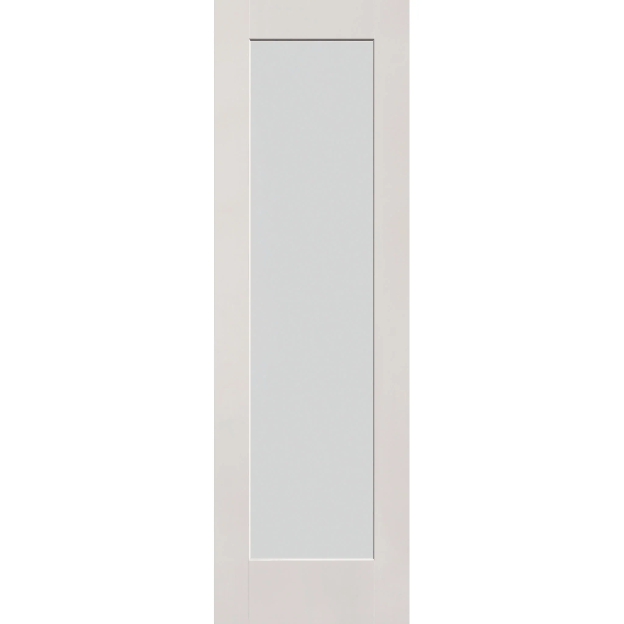 Frost Flush Glazed Hurricane-Rated Fiberglass Entry Door - Full Lite (30" x 96") - Image 2