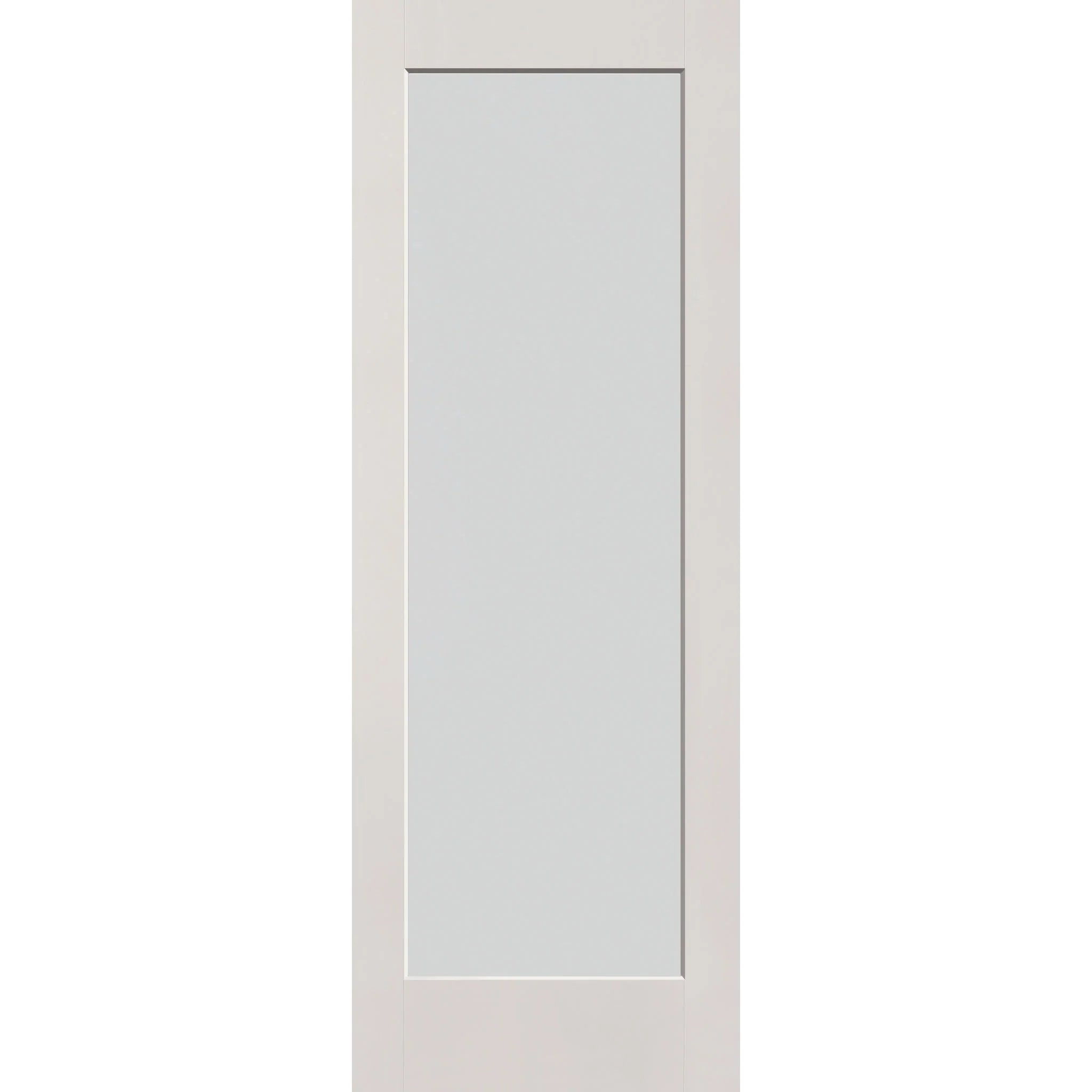 Frost Flush Glazed Hurricane-Rated Fiberglass Entry Door - Full Lite (34" x 96") - Image 3