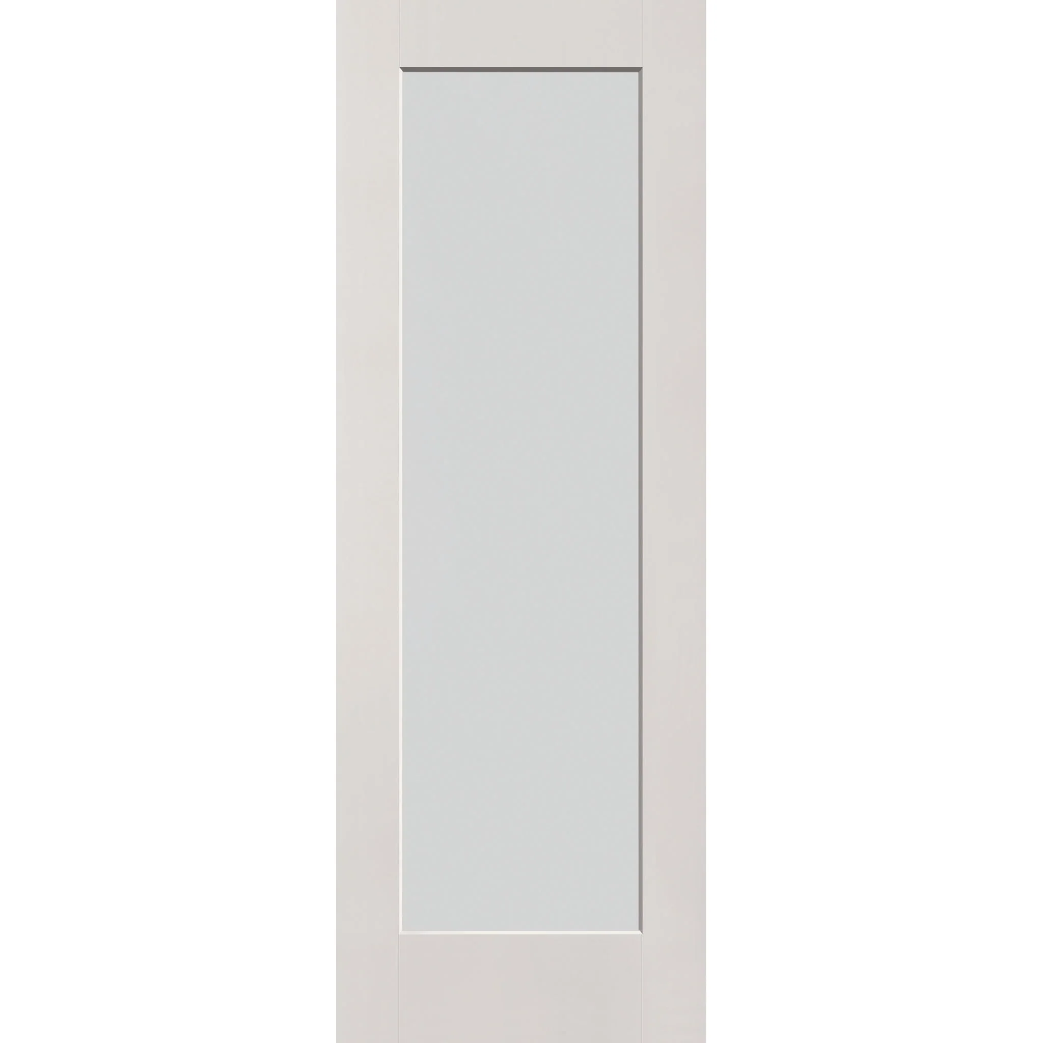 Frost Flush Glazed Hurricane-Rated Fiberglass Entry Door - Full Lite (34" x 96") - Image 4