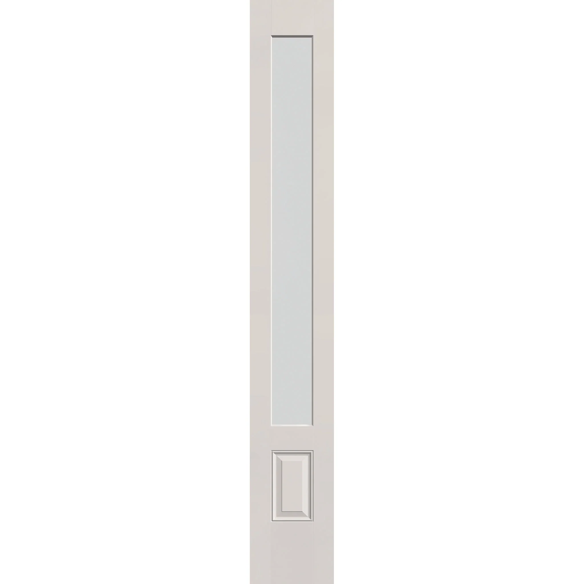 Frost Flush Glazed Hurricane-Rated Fiberglass Sidelite Panel - 3/4 Lite (14" x 96") - Image 2