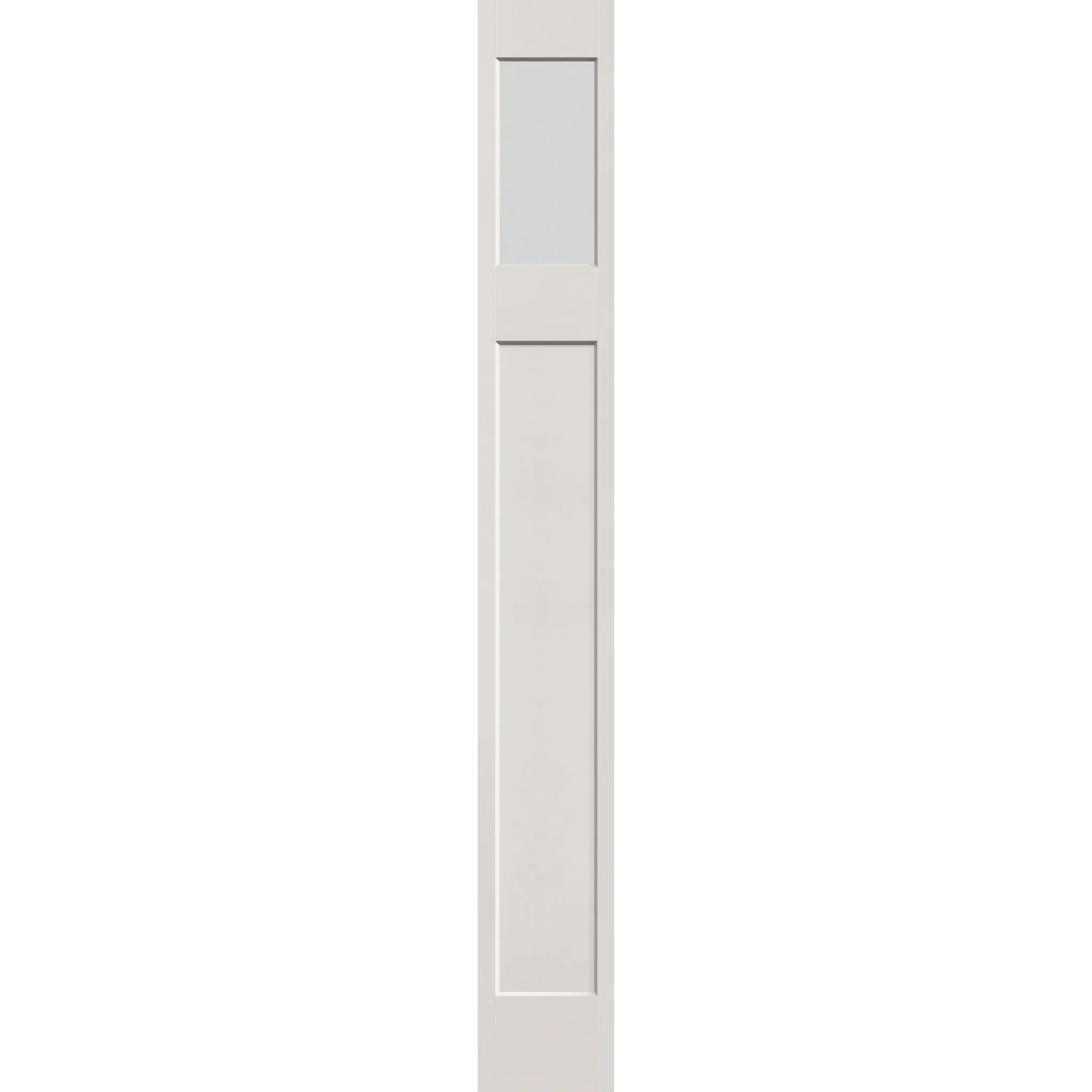 Frost Flush Glazed Hurricane-Rated Fiberglass Sidelite Panel - Craftsman (12" x 96") - Image 2