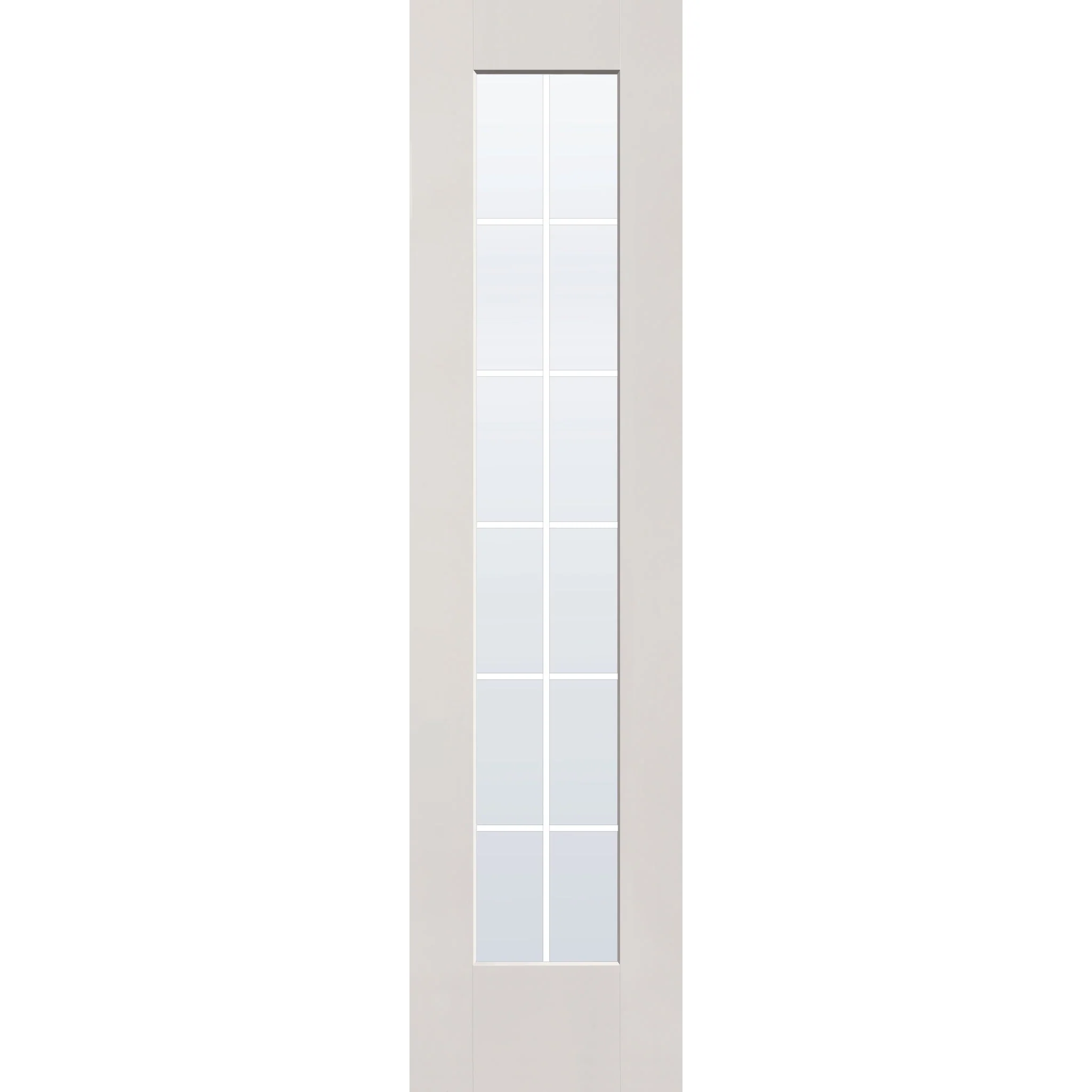 Grills Between Glass 12 Light Flush Glazed Hurricane-Rated Fiberglass Entry Door - Full Lite (24" x 96") - Image 3