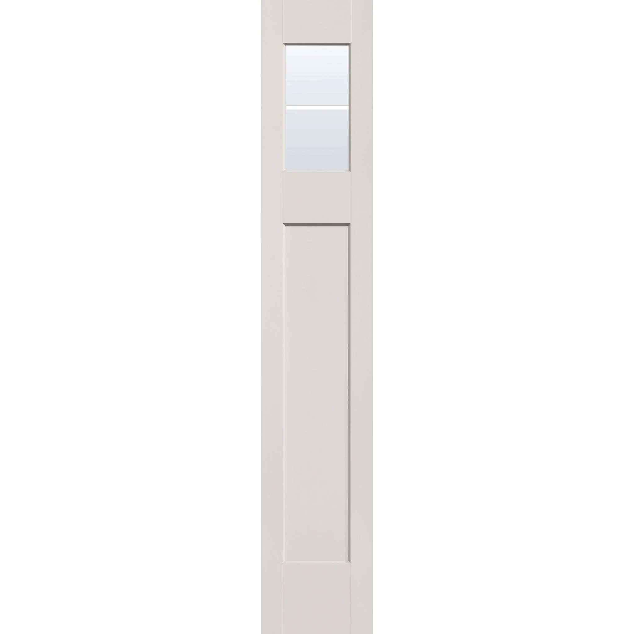 Grills Between Glass 2 Light Flush Glazed Fiberglass Sidelite Panel - Craftsman Top Lite (14" x 80") - Image 3