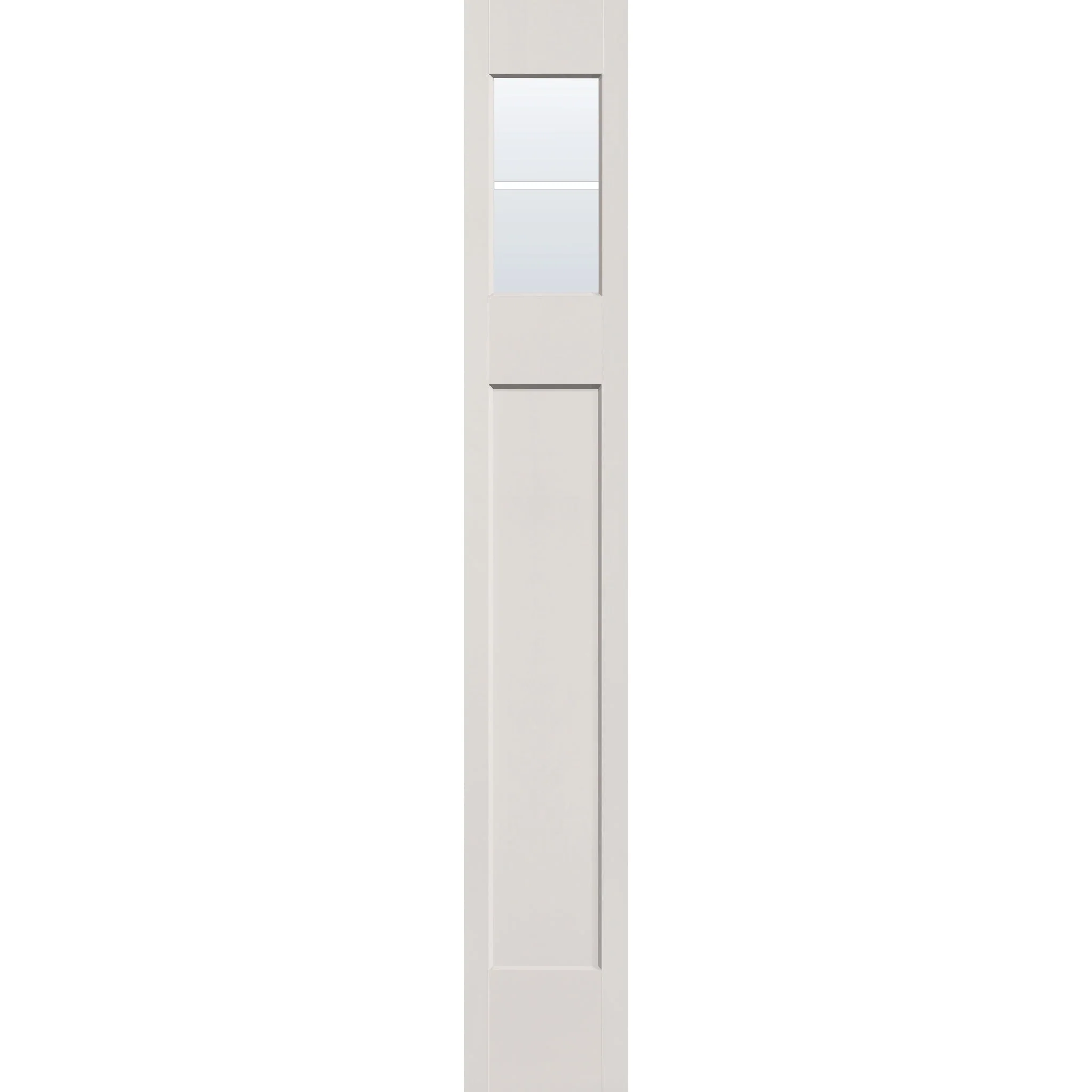 Grills Between Glass 2 Light Flush Glazed Hurricane-Rated Fiberglass Sidelite Panel - Craftsman Top Lite (12" x 80") - Image 3
