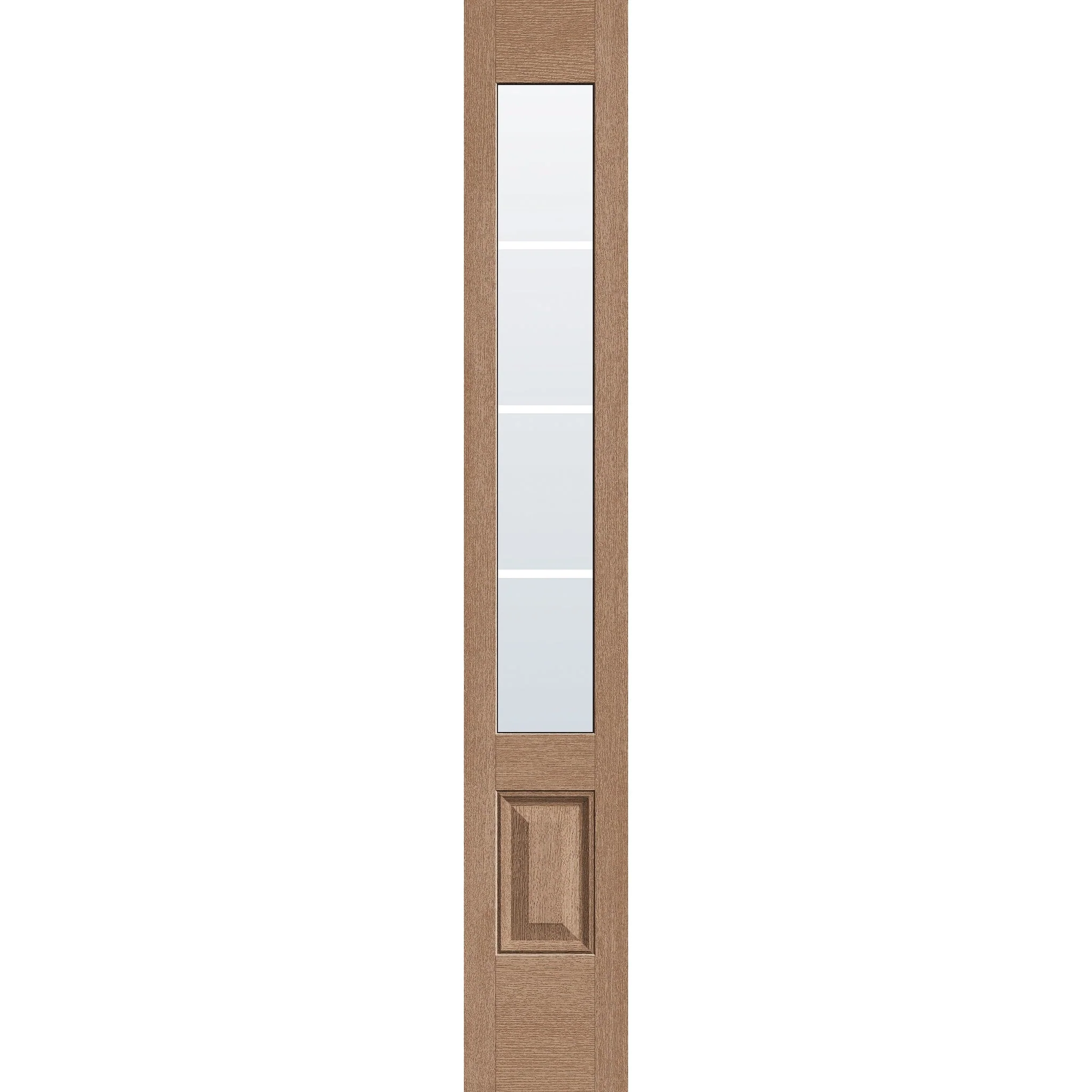 Grills Between Glass 4 Light Flush Glazed Fiberglass Sidelite Panel - 3/4 Lite (12" x 80") - Image 2