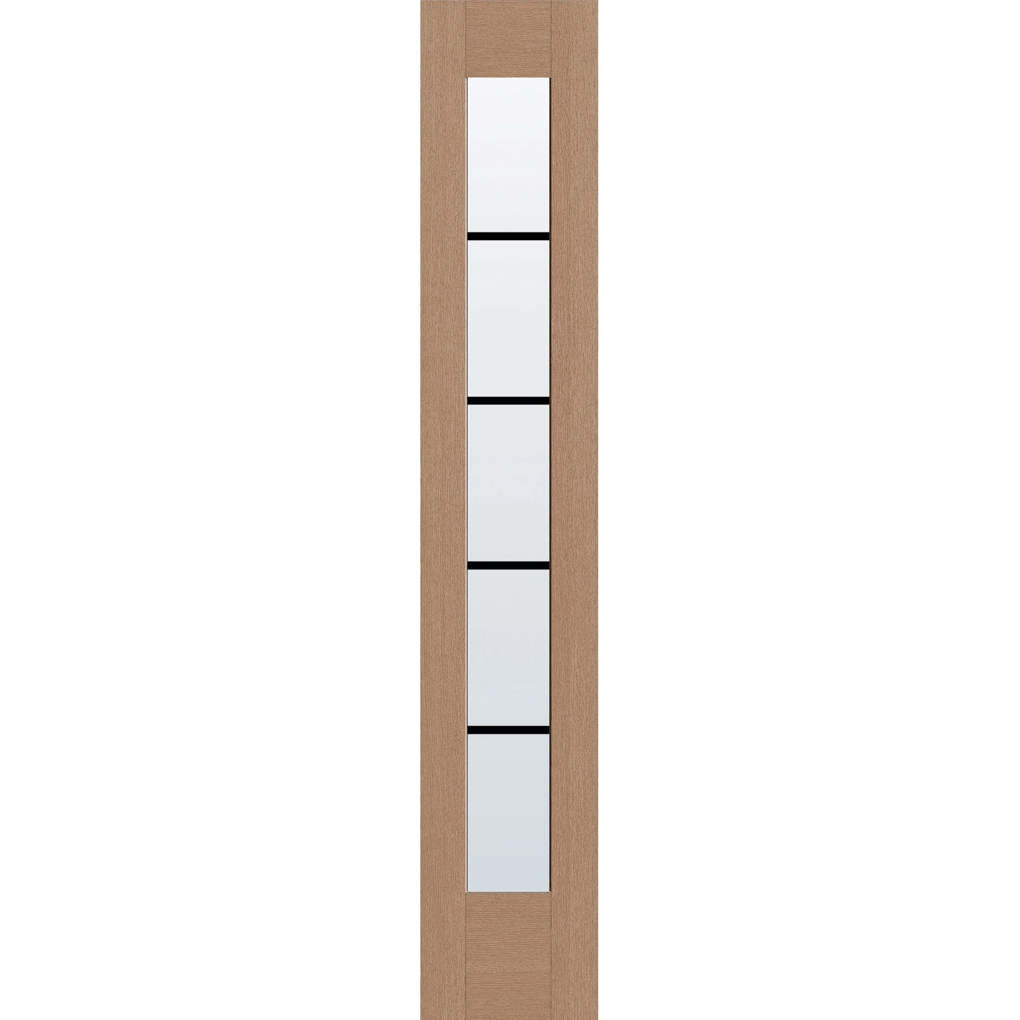 Grills Between Glass 5 Light Flush Glazed Fiberglass Sidelite Panel - Full Lite (14" x 80") - Image 2