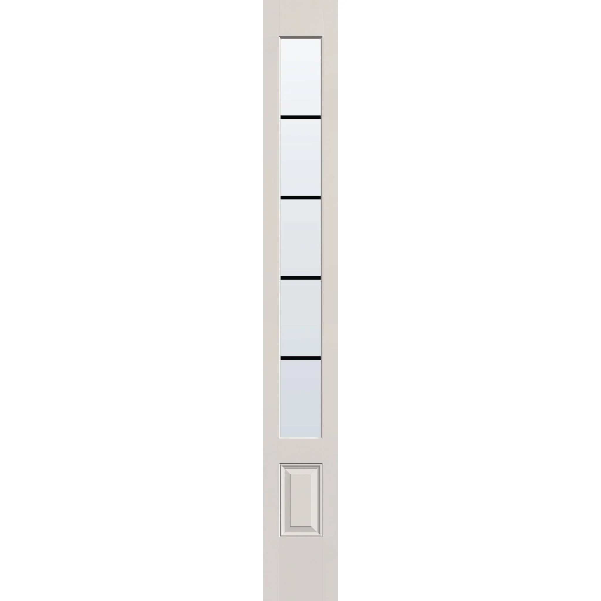 Grills Between Glass 5 Light Flush Glazed Hurricane-Rated Fiberglass Sidelite Panel - 3/4 Lite (12" x 96") - Image 7