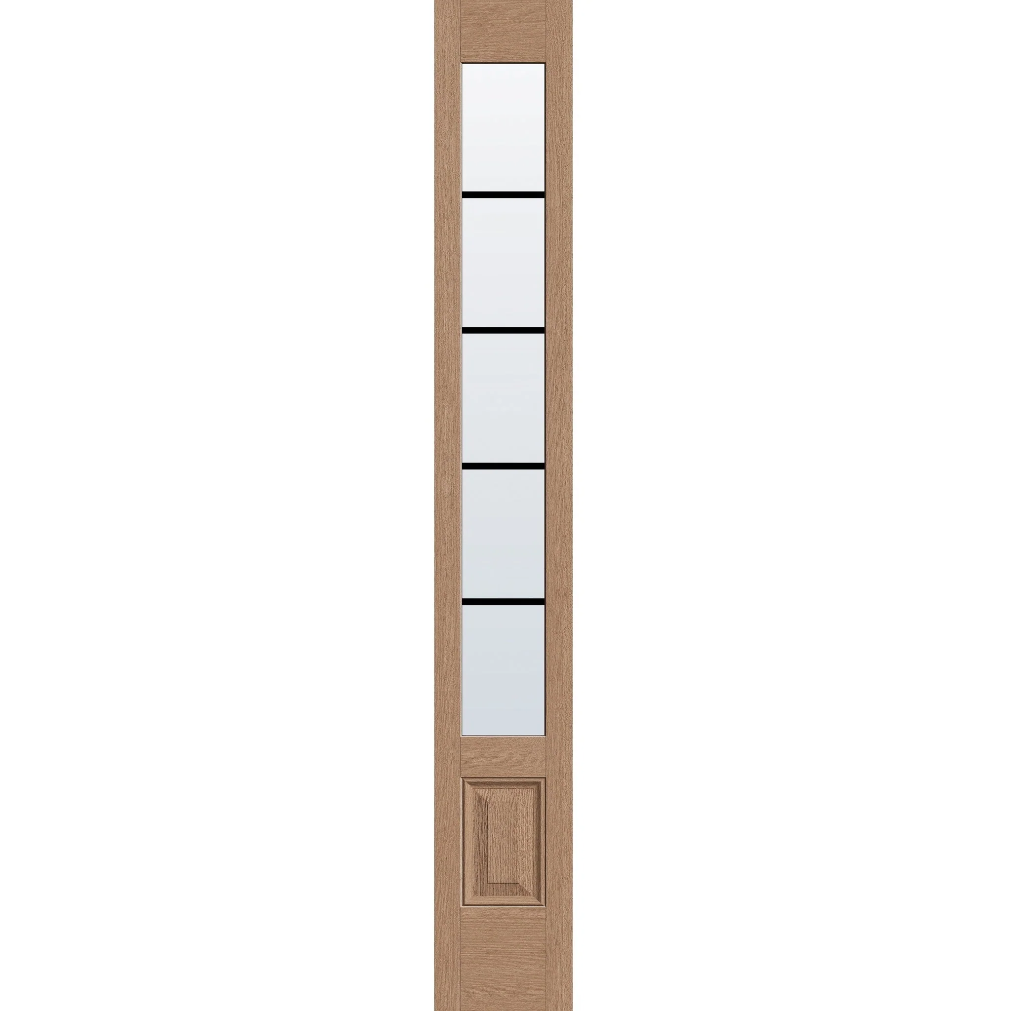Grills Between Glass 5 Light Flush Glazed Hurricane-Rated Fiberglass Sidelite Panel - 3/4 Lite (14" x 96") - Image 2