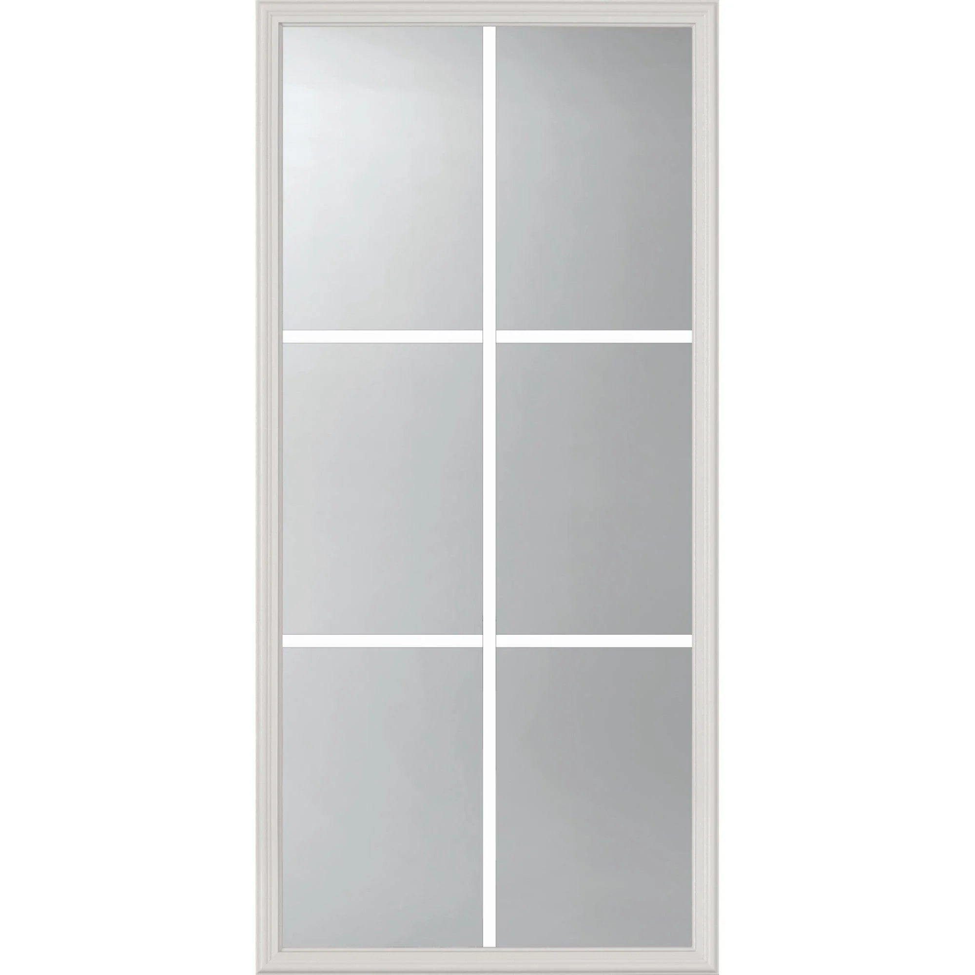 Grills Between Glass 6 Lite Glass and Frame Kit (3/4 Lite 24" x 50" Frame Size) - Image 6