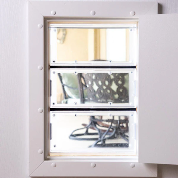 Hurricane Impact Rated Guard Dog Pet Door