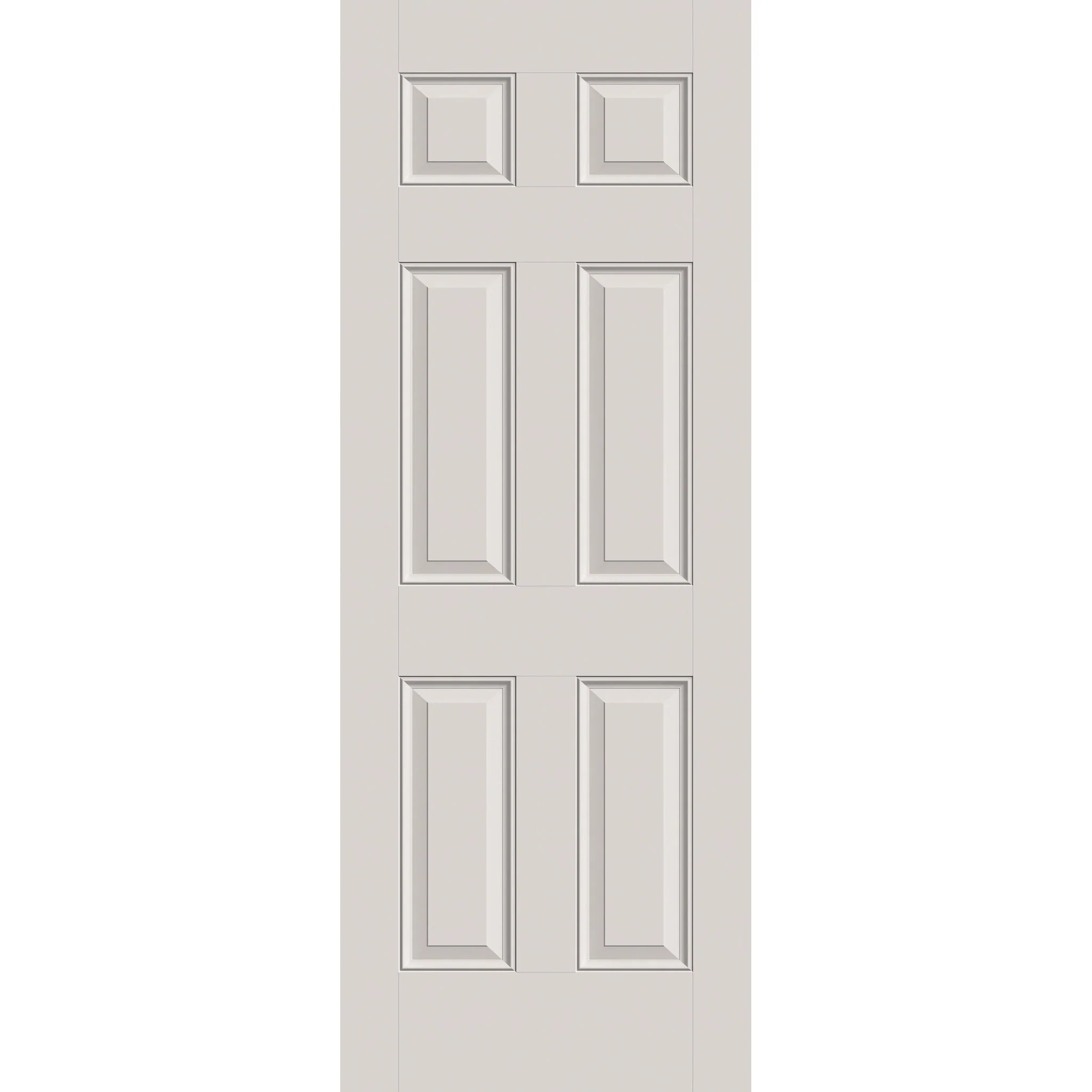 Hurricane-Rated Fiberglass Entry Door - 6 Panel (30" x 80")