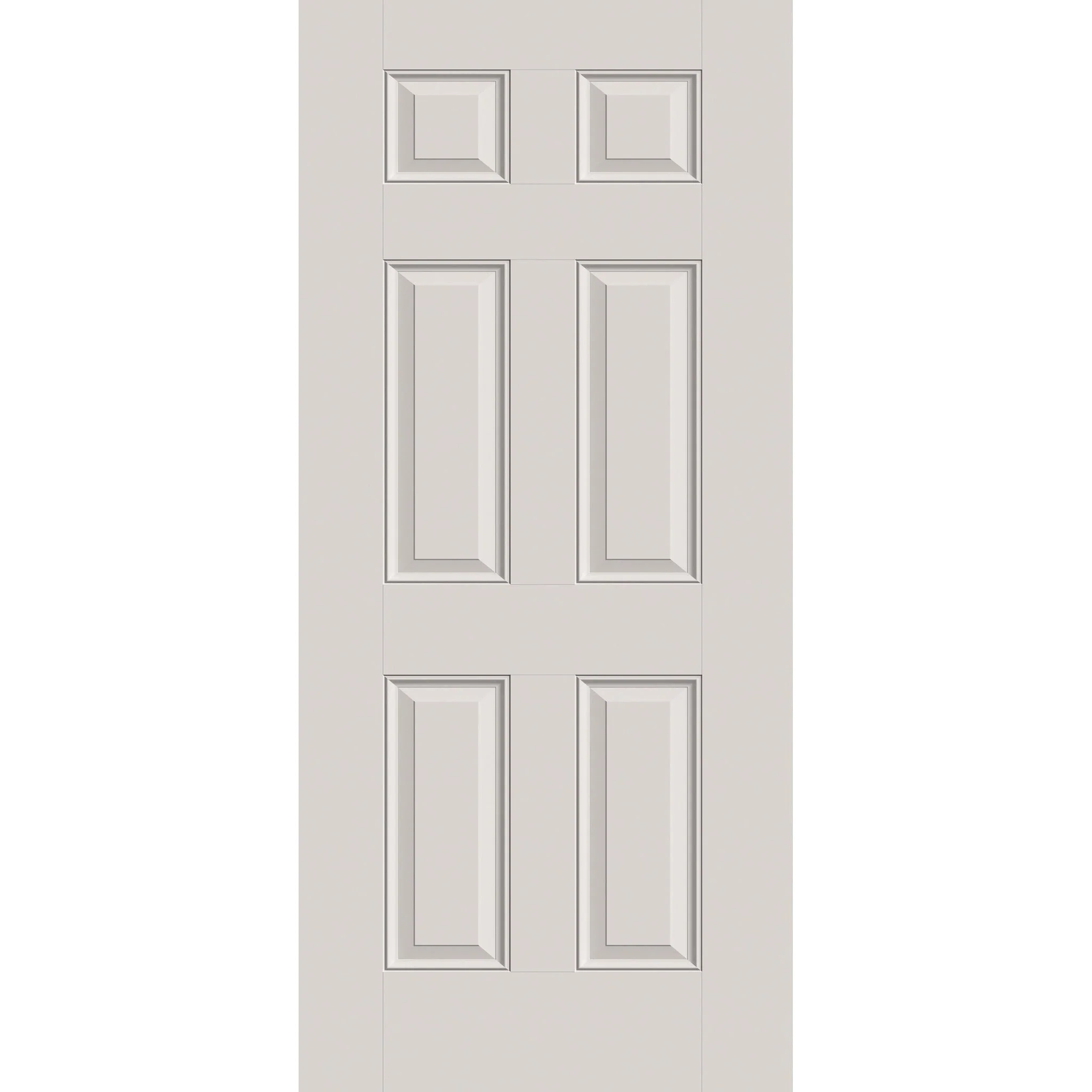 Hurricane-Rated Fiberglass Entry Door - 6 Panel (36" x 80")