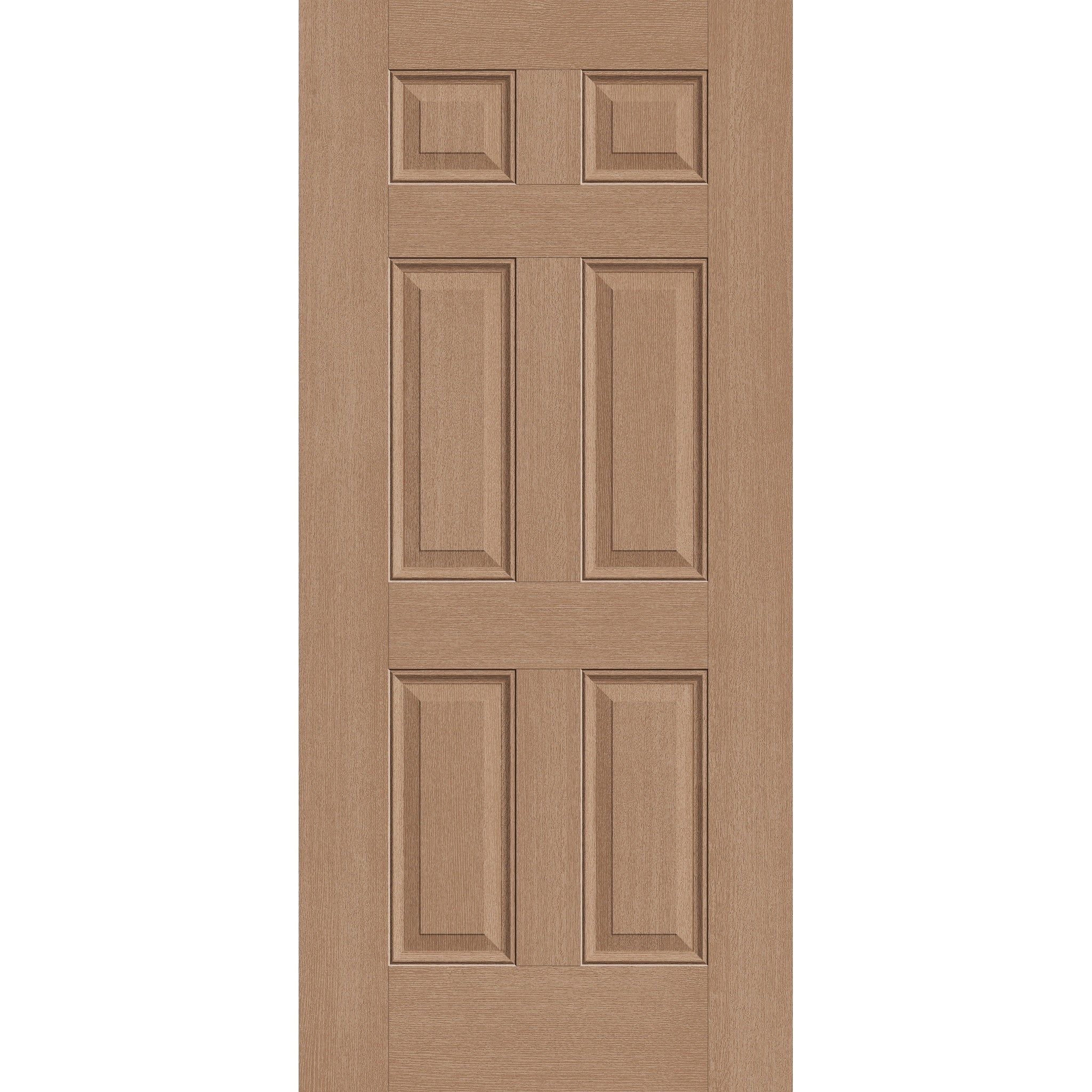 Hurricane-Rated Fiberglass Entry Door - 6 Panel (36" x 80") - Image 2