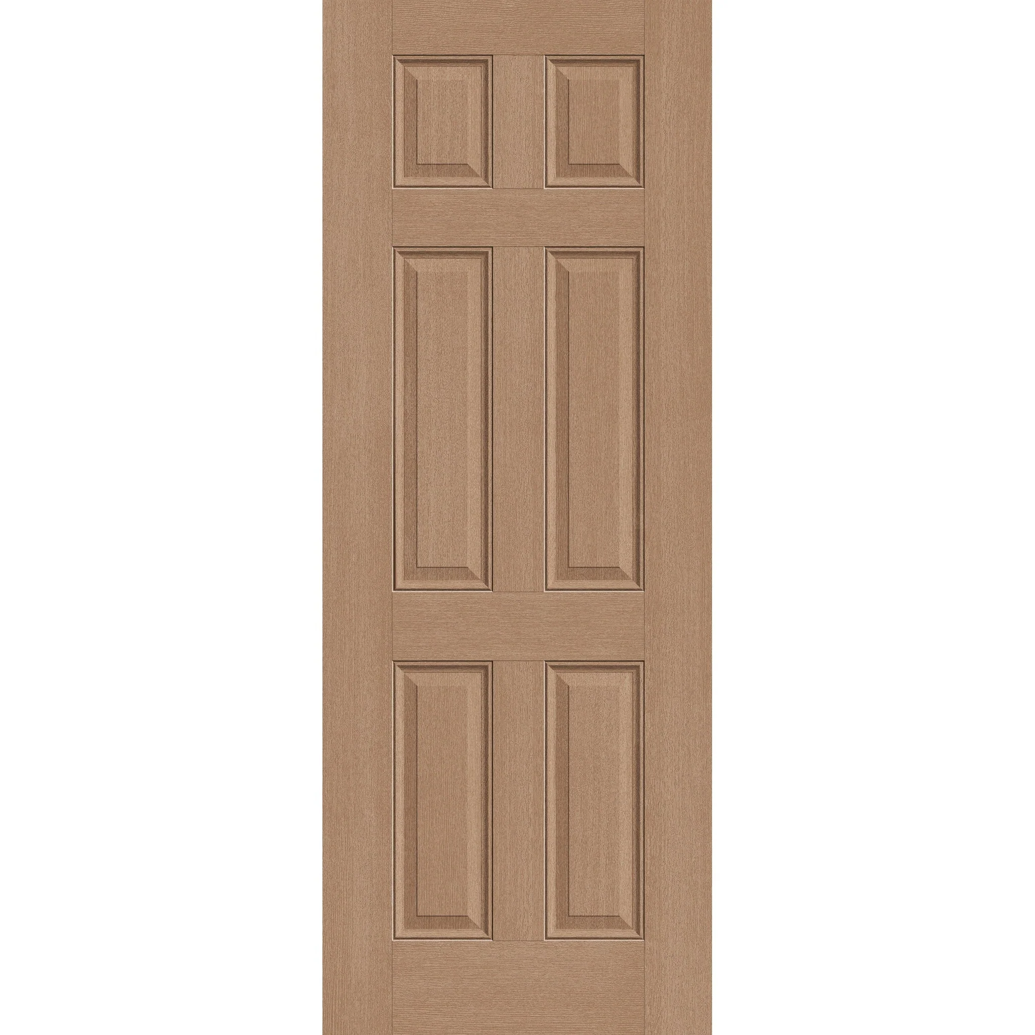 Hurricane-Rated Fiberglass Entry Door - 6 Panel (36" x 96") - Image 2