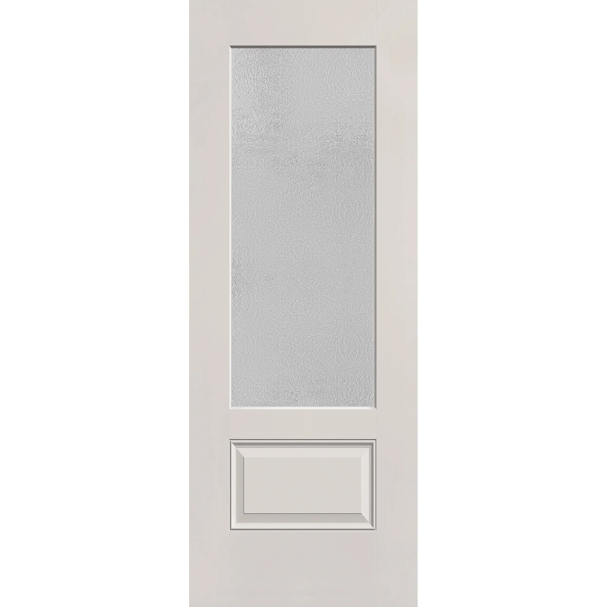 Micro-Granite Flush Glazed Fiberglass Entry Door - 3/4 Lite (30" x 80") - Image 2