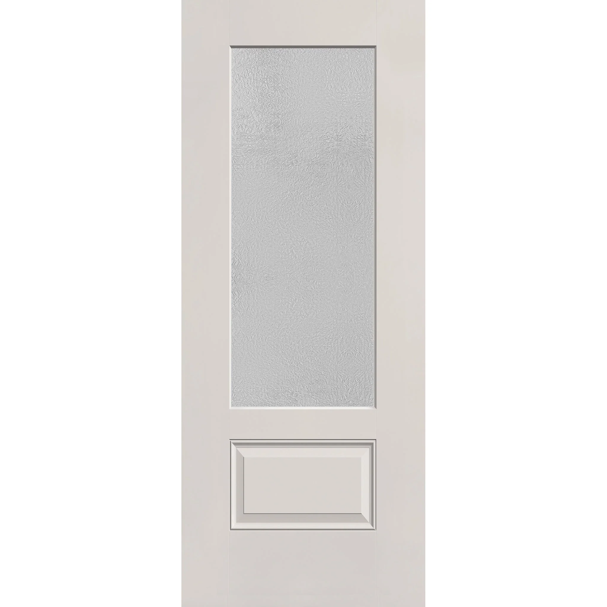 Micro-Granite Flush Glazed Fiberglass Entry Door - 3/4 Lite (32" x 80") - Image 2
