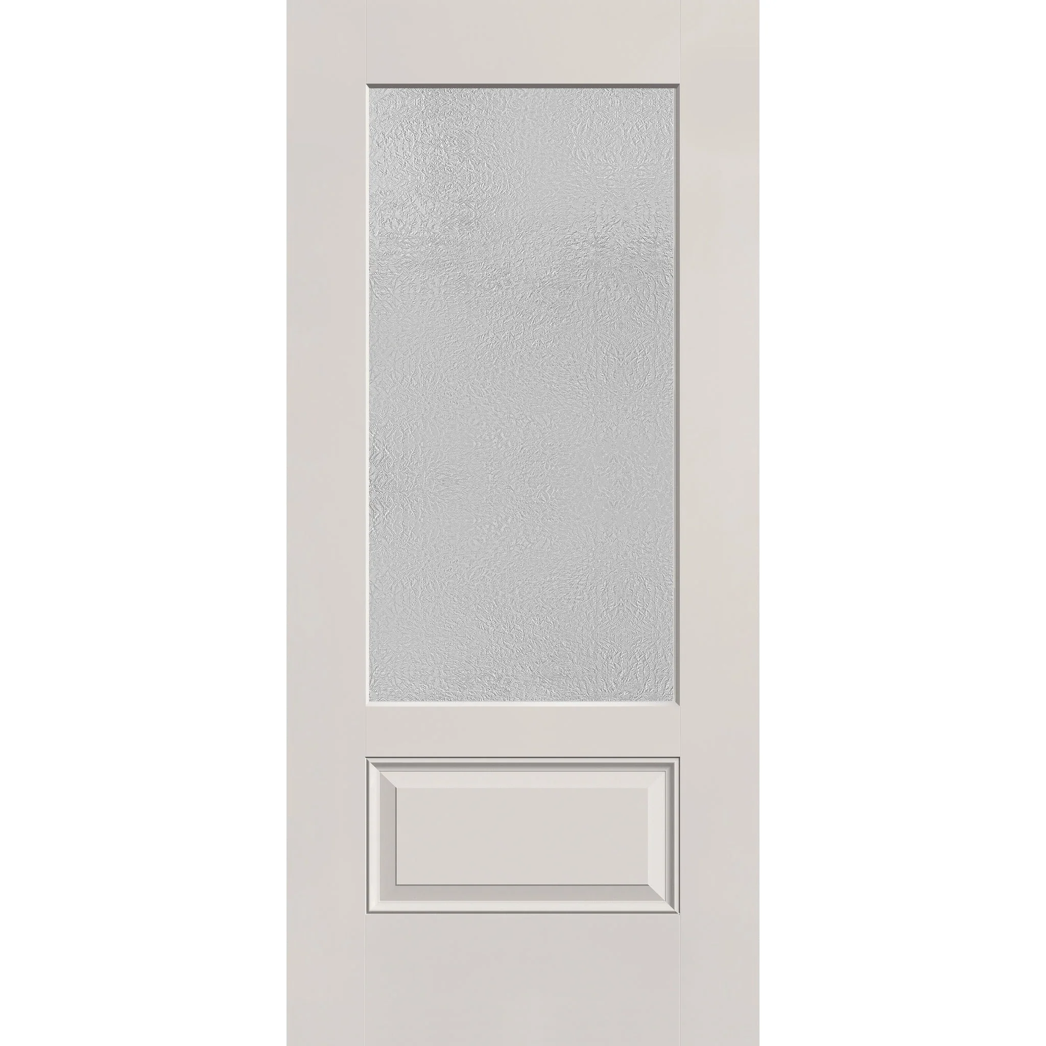 Micro-Granite Flush Glazed Fiberglass Entry Door - 3/4 Lite (36" x 80") - Image 2
