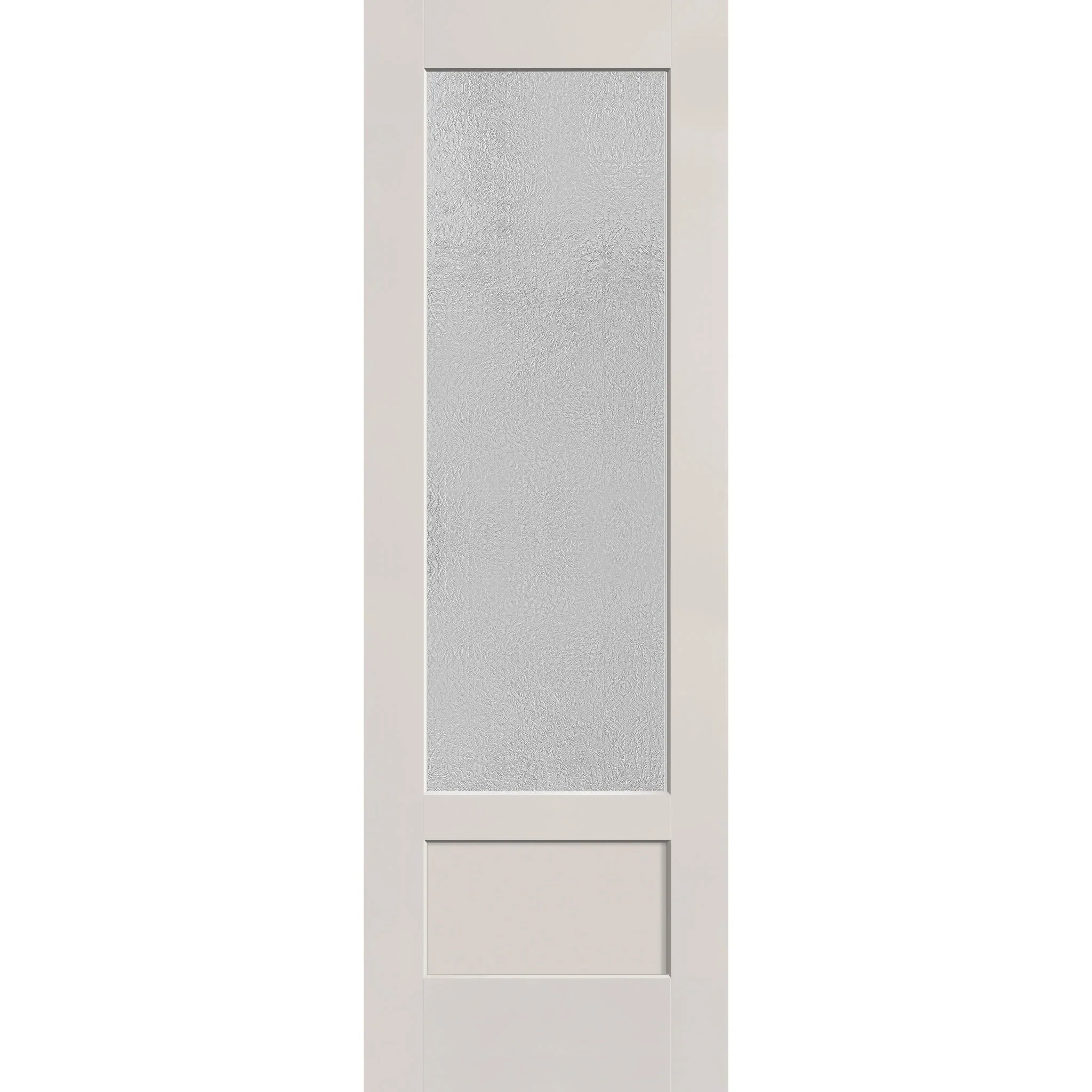Micro-Granite Flush Glazed Fiberglass Entry Door - 3/4 Lite Shaker (32" x 96")
