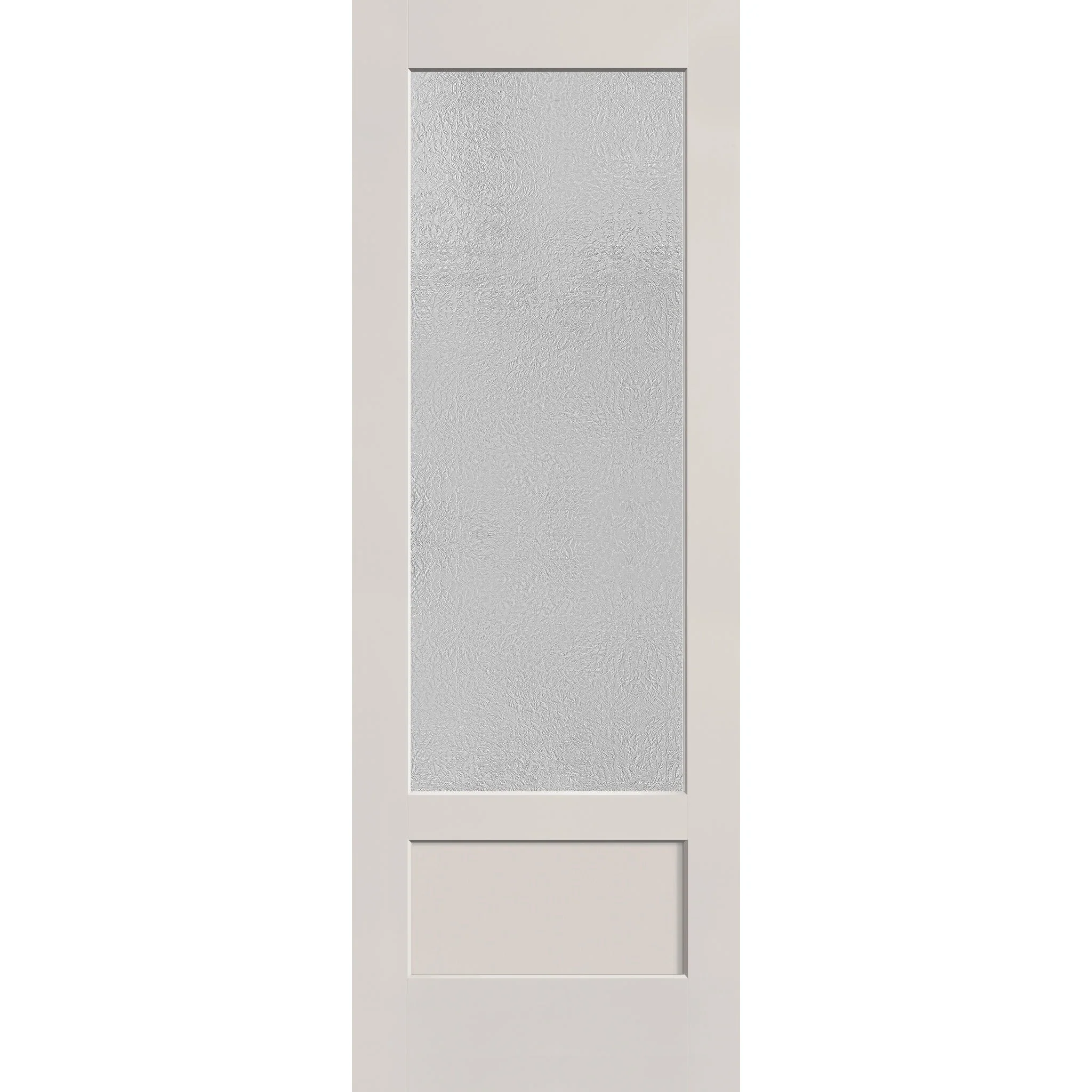 Micro-Granite Flush Glazed Fiberglass Entry Door - 3/4 Lite Shaker (34" x 96")