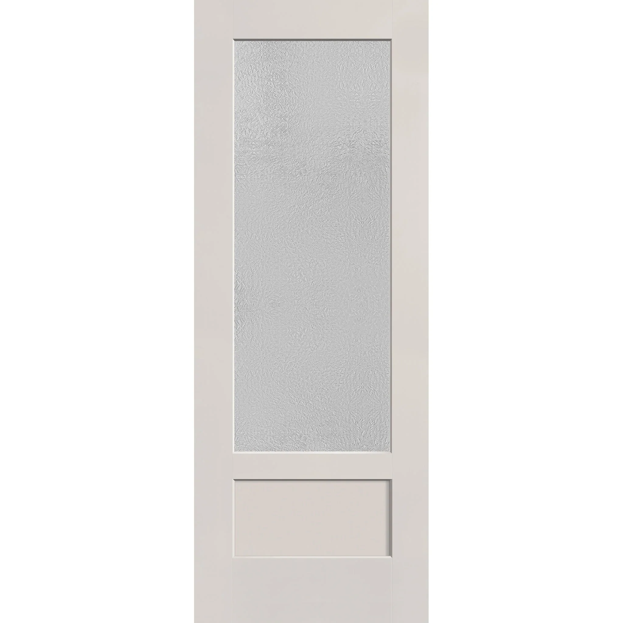 Micro-Granite Flush Glazed Fiberglass Entry Door - 3/4 Lite Shaker (36" x 96")